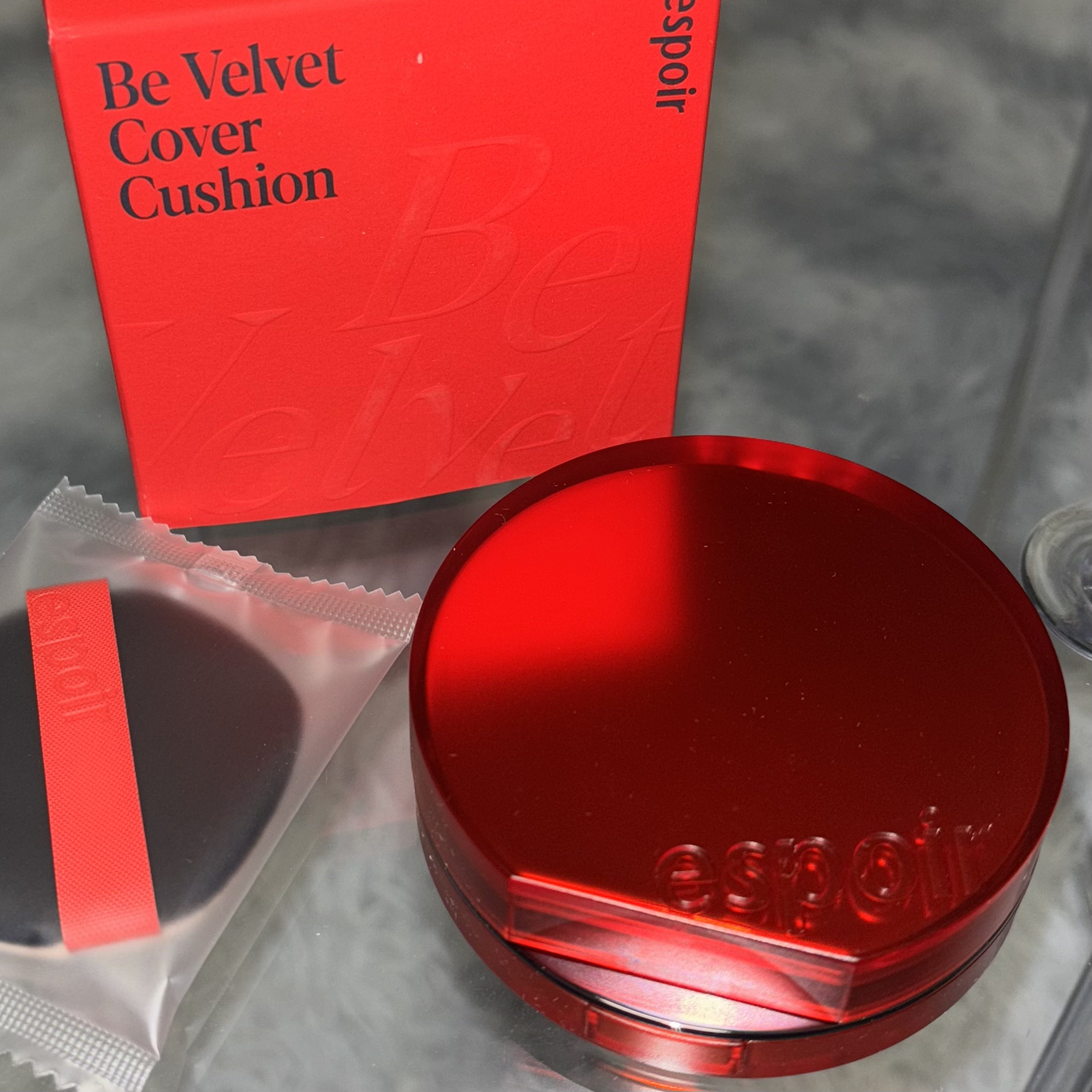 ビーベルベットカバークッション/espoir/クッションファンデーションを使ったクチコミ（1枚目）