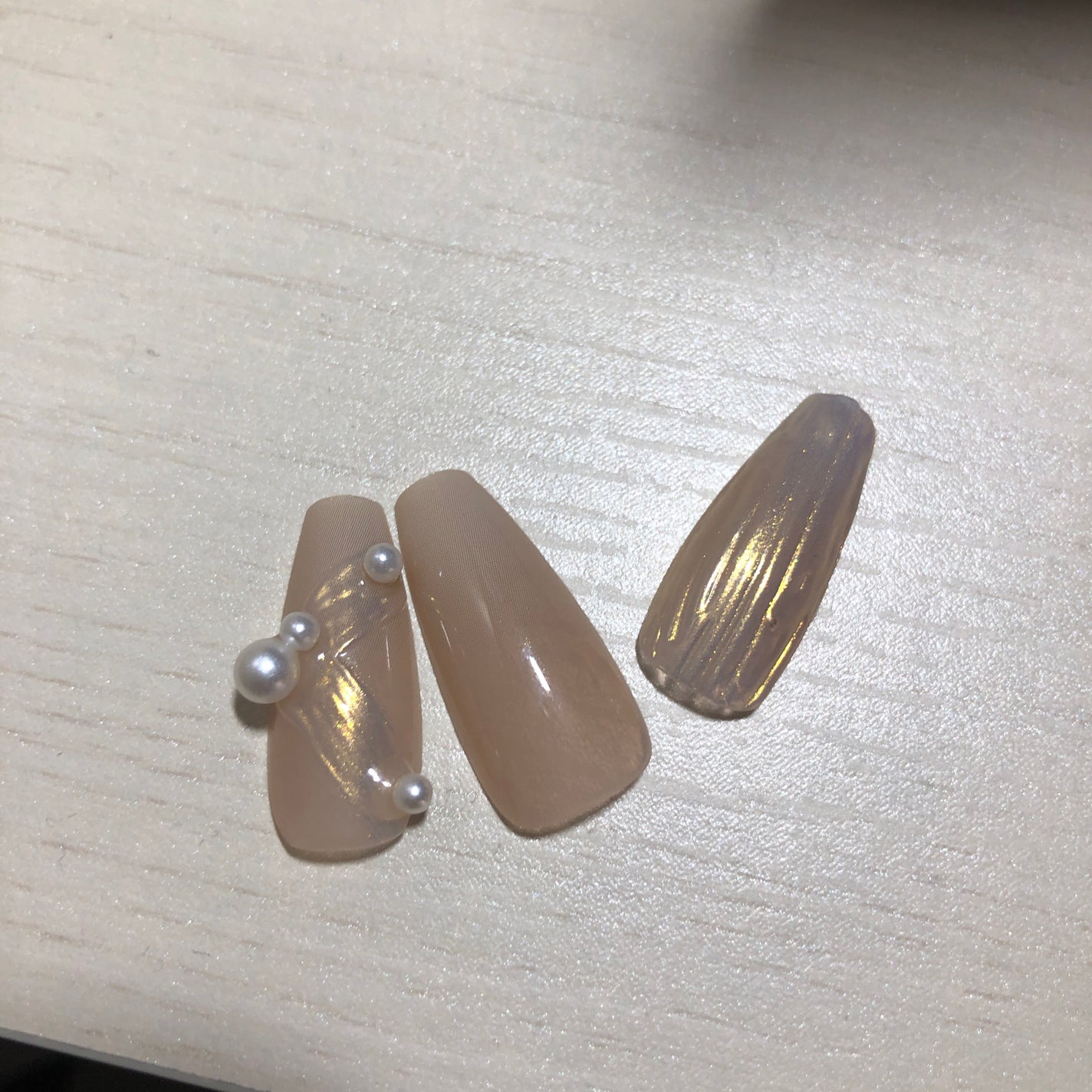 コスメオタ フォロバ on LIPS 「至急!!!!!!これSHEINで買ったネイルチップ何ですけどリ..」(2枚目)