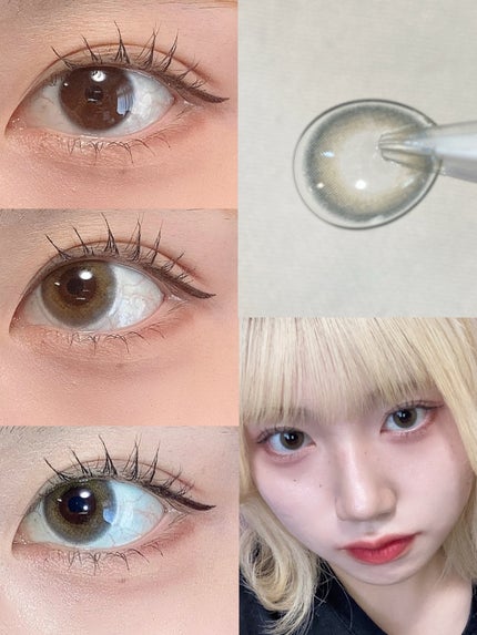 Luna Natural(ルナナチュラル)/Luna Natural/カラーコンタクトレンズを使ったクチコミ(2枚目)