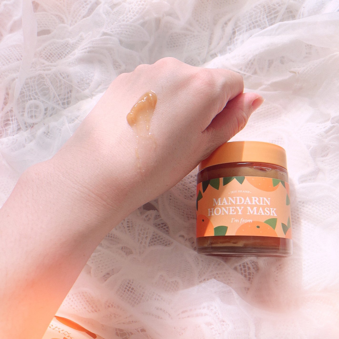 マンダリンハニーマスク/I'm from/洗い流すパック・マスクを使ったクチコミ(5枚目)