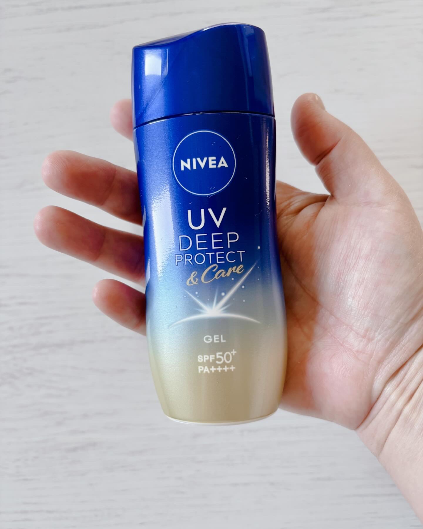 ニベアUV ディープ プロテクト＆ケア ジェル/ニベア/日焼け止めジェルを使ったクチコミ（2枚目）