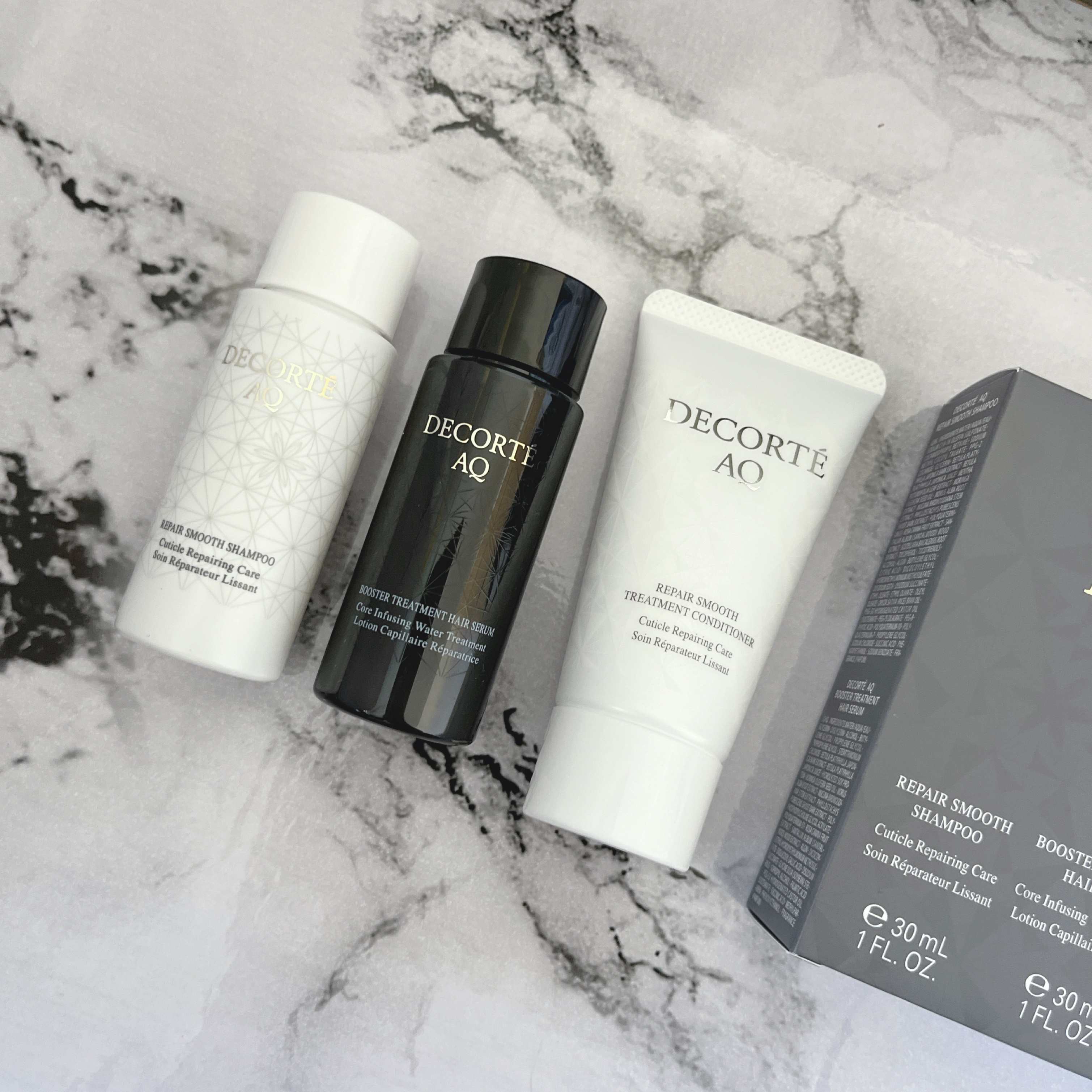 AQ リペア スムース シャンプー/トリートメント コンディショナー/DECORTÉ/市販シャンプーを使ったクチコミ（1枚目）