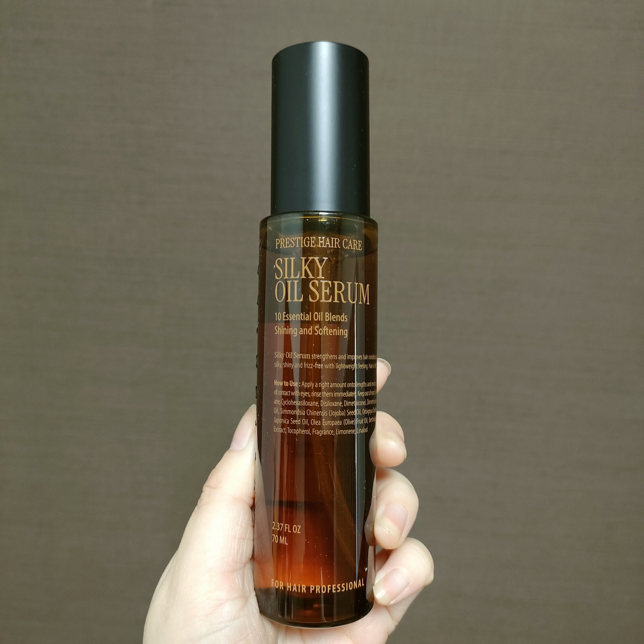 SILKY OIL SERUM/CULRY SHYLL/ヘアオイルを使ったクチコミ（1枚目）