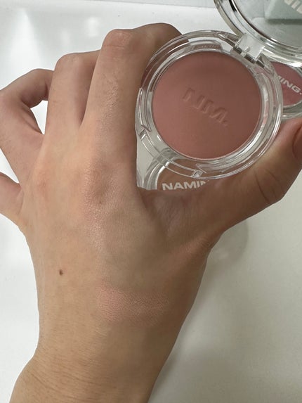ネーミング フラッフィーパウダーブラッシュ/NAMING./パウダーチークを使ったクチコミ(9枚目)
