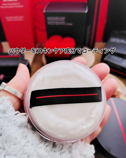 シンクロスキン インビジブル シルク ルースパウダー ラディアント/SHISEIDO/ルースパウダーを使ったクチコミ(2枚目)