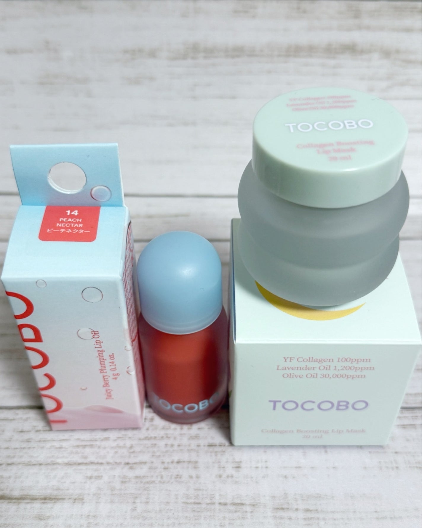 ジューシーベリープランピングリップオイル/TOCOBO/リップグロスを使ったクチコミ(5枚目)