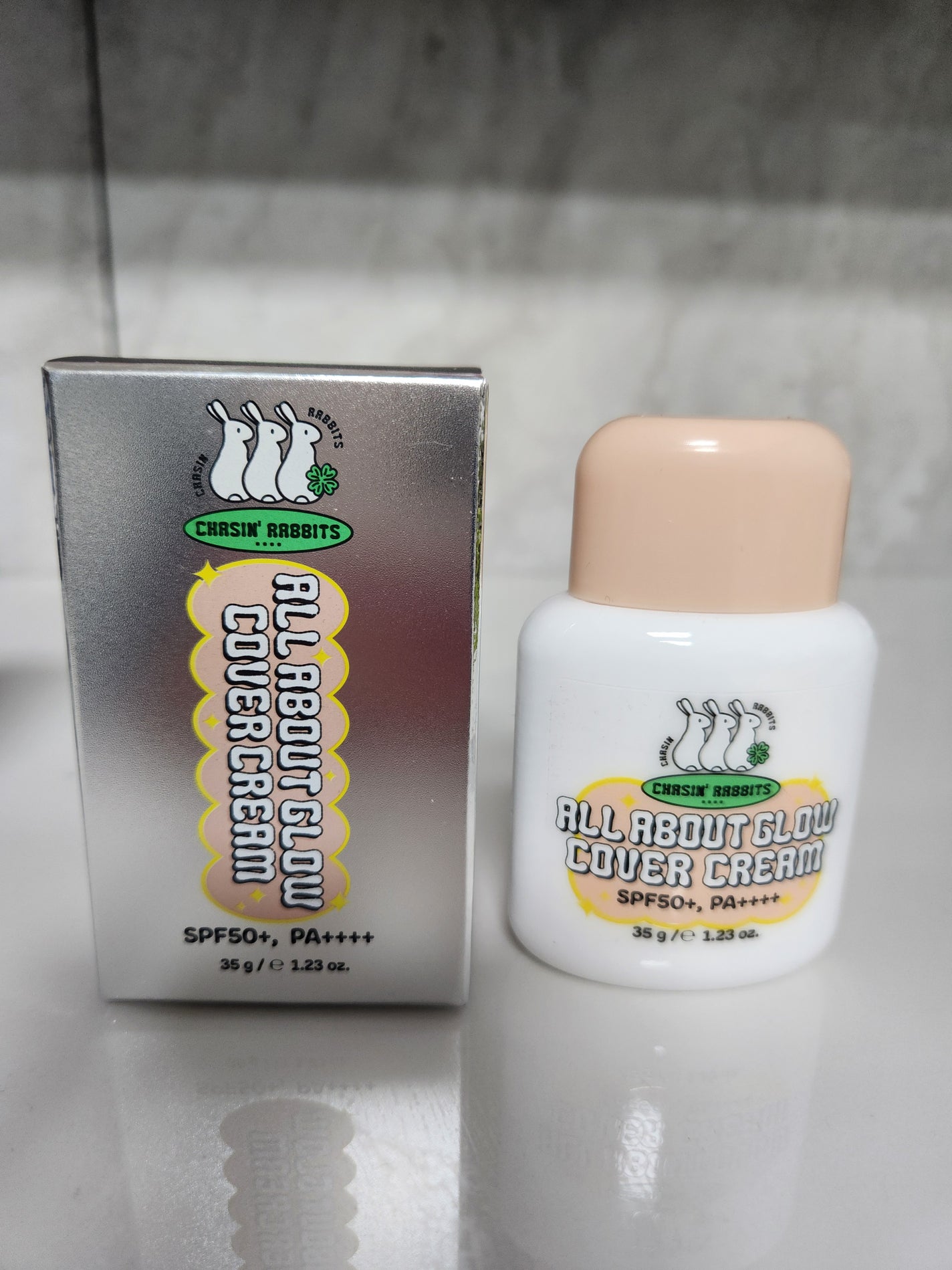 オールアバウトグロウカバークリーム/CHASIN'RABBITS/日焼け止めクリームを使ったクチコミ(1枚目)