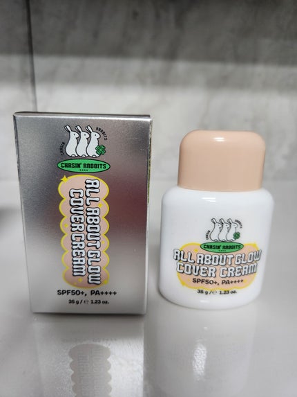オールアバウトグロウカバークリーム/CHASIN'RABBITS/日焼け止めクリームを使ったクチコミ(1枚目)