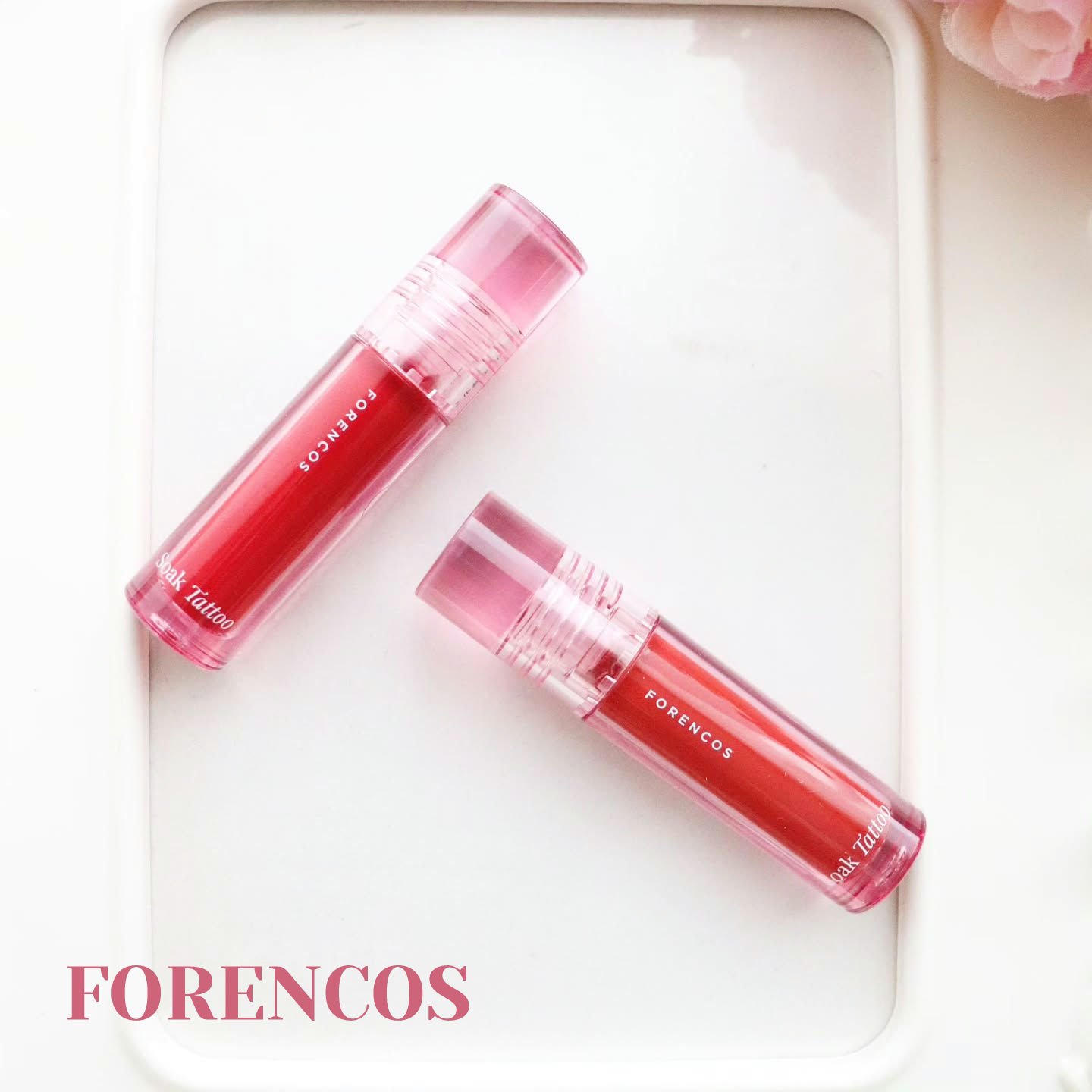 Soak Tattoo Tint/フォレンコス/リップグロスを使ったクチコミ（1枚目）