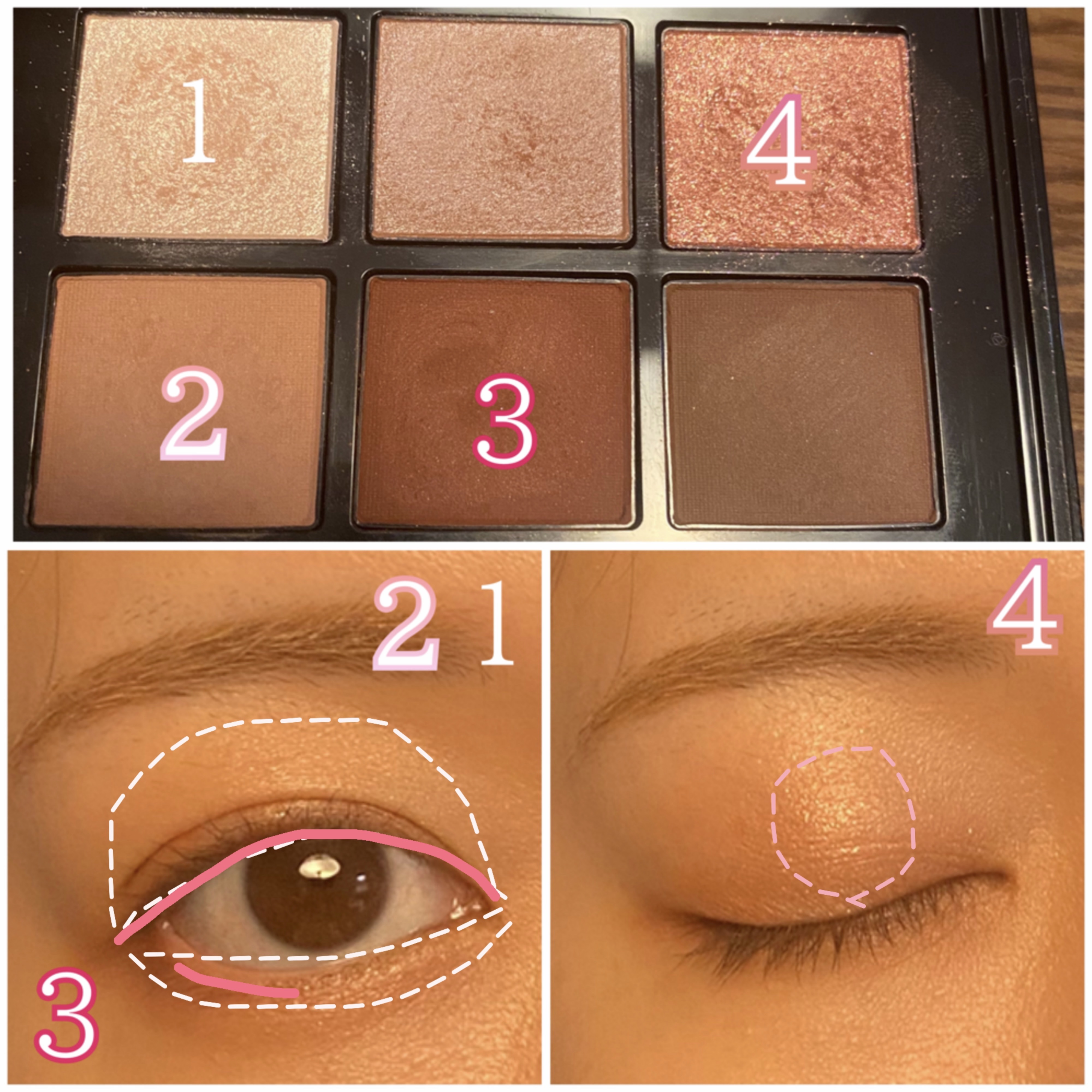 コンパクトアディクション センス オブ クラリティ/ADDICTION/アイシャドウパレットを使ったクチコミ（3枚目）