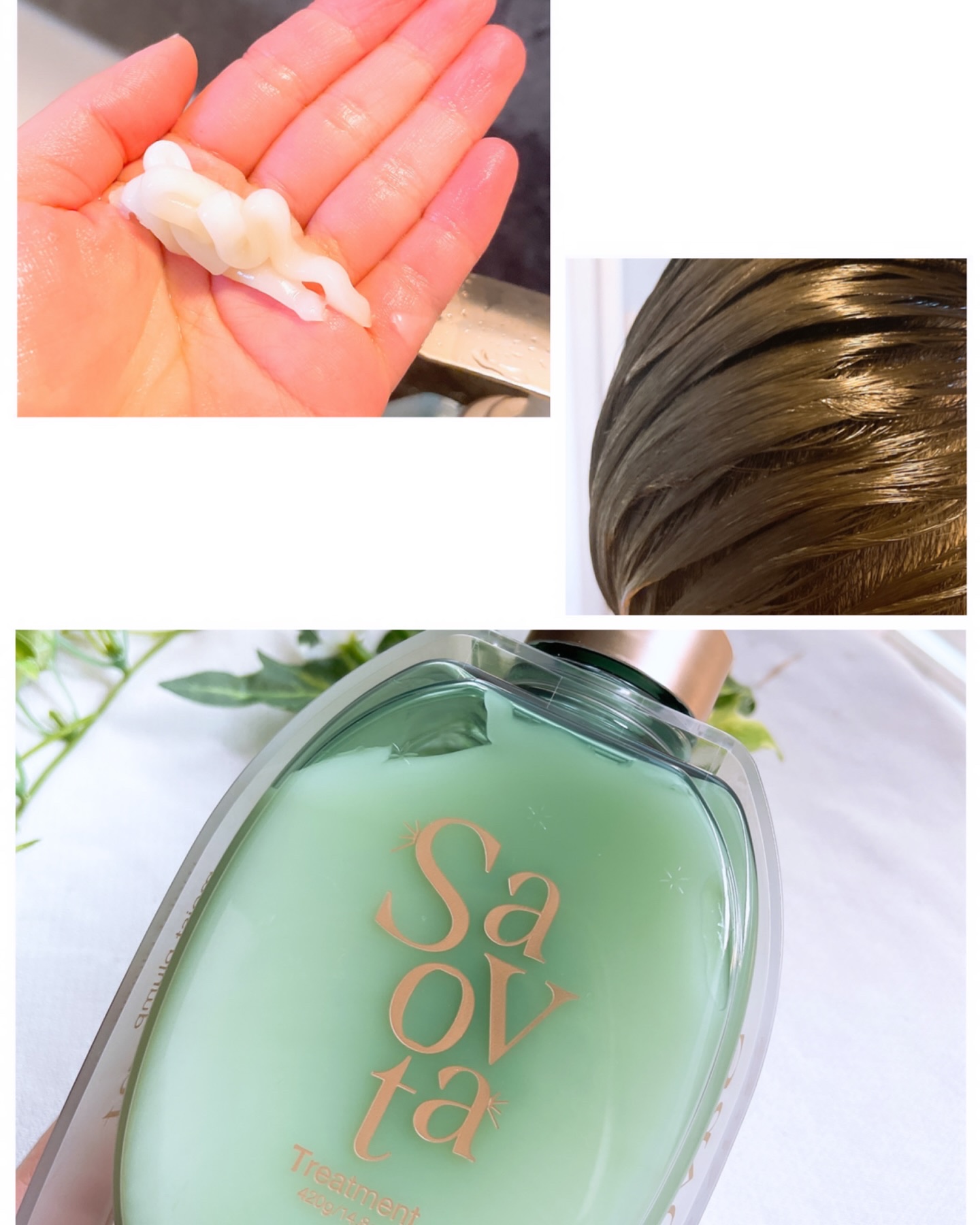 サボンドサボタ　モイストプランプシャンプー/ヘアトリートメント/Savon du Savota/シャンプー・コンディショナーを使ったクチコミ（3枚目）