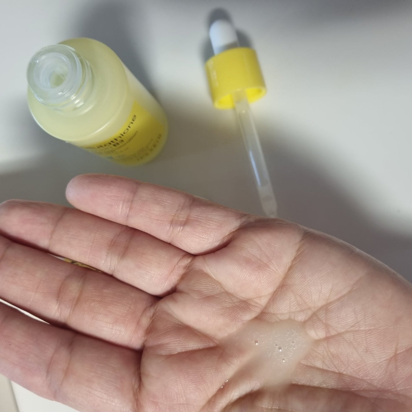 グルタチオンショットB3シミ跡セラム/It's skin/美容液を使ったクチコミ(2枚目)