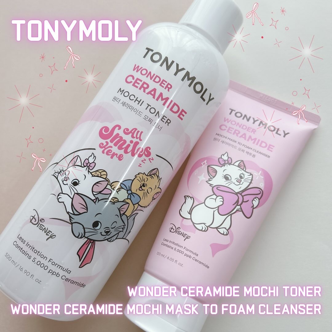 Wonder Ceramide Mochi Toner（トニーモリーワンダーCモチトナー）/TONYMOLY/化粧水を使ったクチコミ（1枚目）