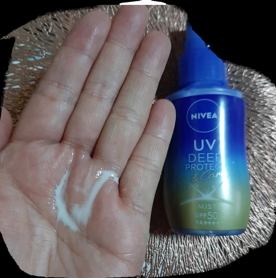 ニベアUV ディーププロテクト＆ケア ミルクミスト/ニベア/日焼け止めミスト・スプレーを使ったクチコミ（1枚目）