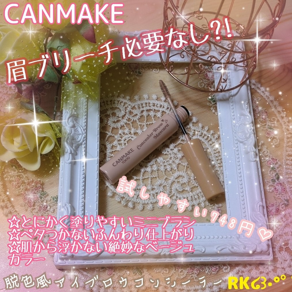 コンシーラーブロウマスカラ/キャンメイク/その他アイブロウを使ったクチコミ(1枚目)