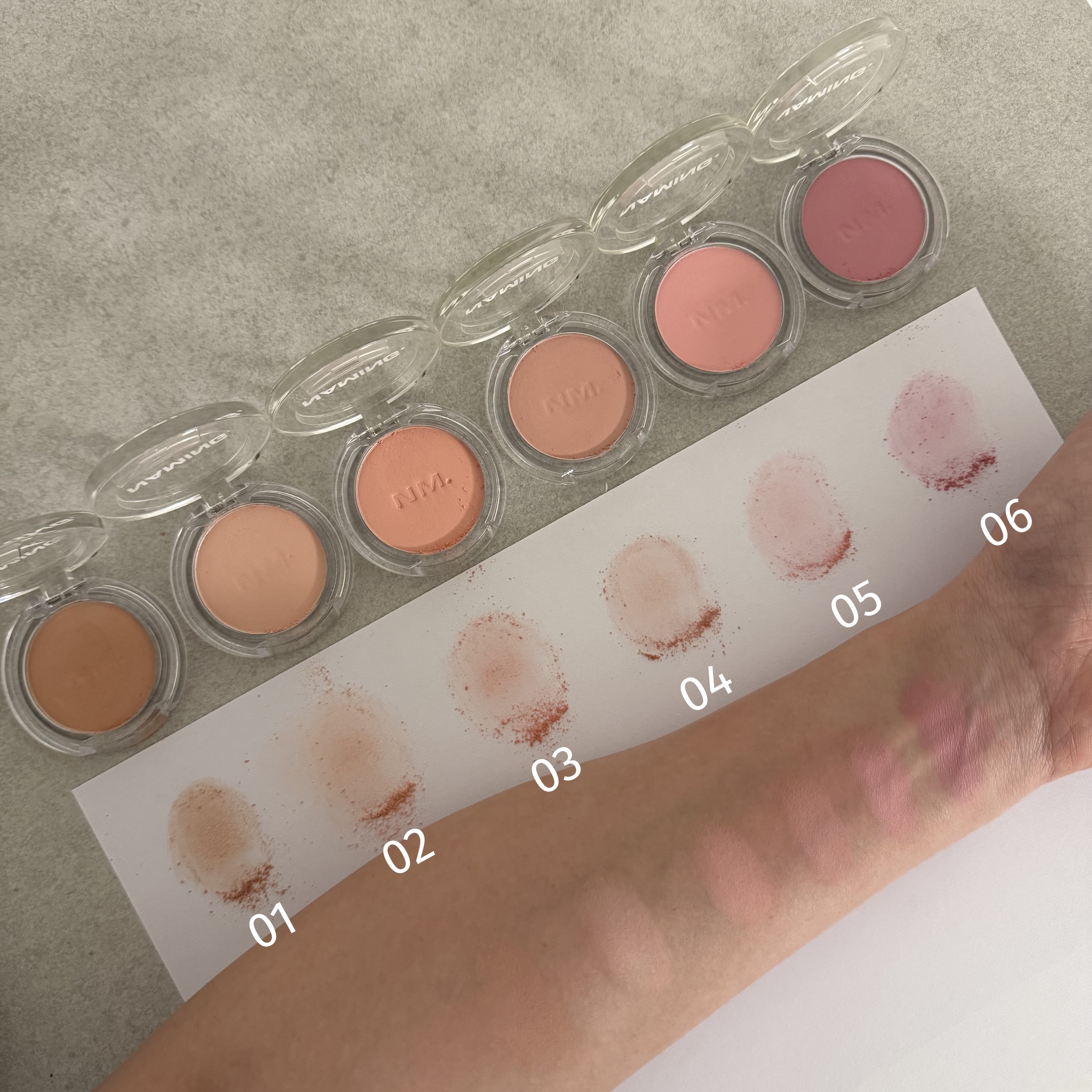 ネーミング フラッフィーパウダーブラッシュ/NAMING./パウダーチークを使ったクチコミ（2枚目）