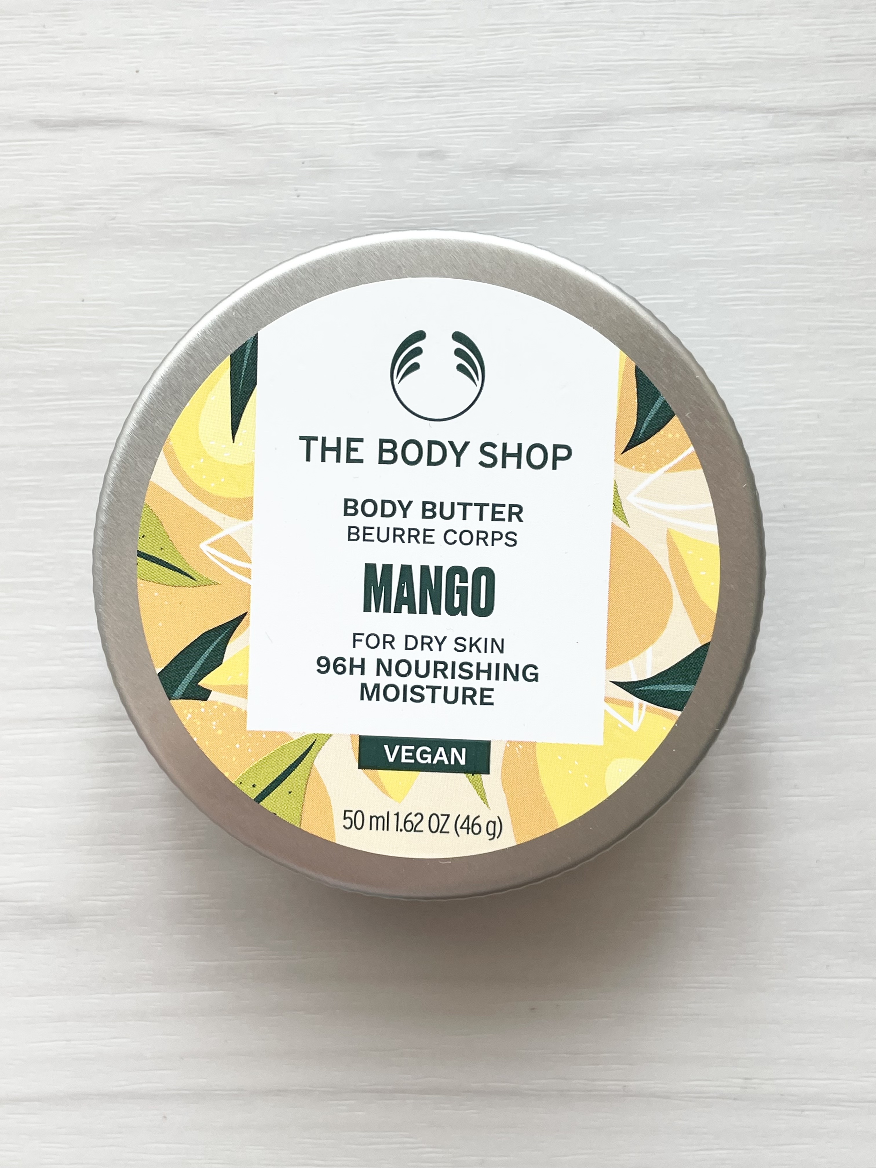 ボディバター マンゴー 50ml/THE BODY SHOP/ボディクリームを使ったクチコミ（1枚目）