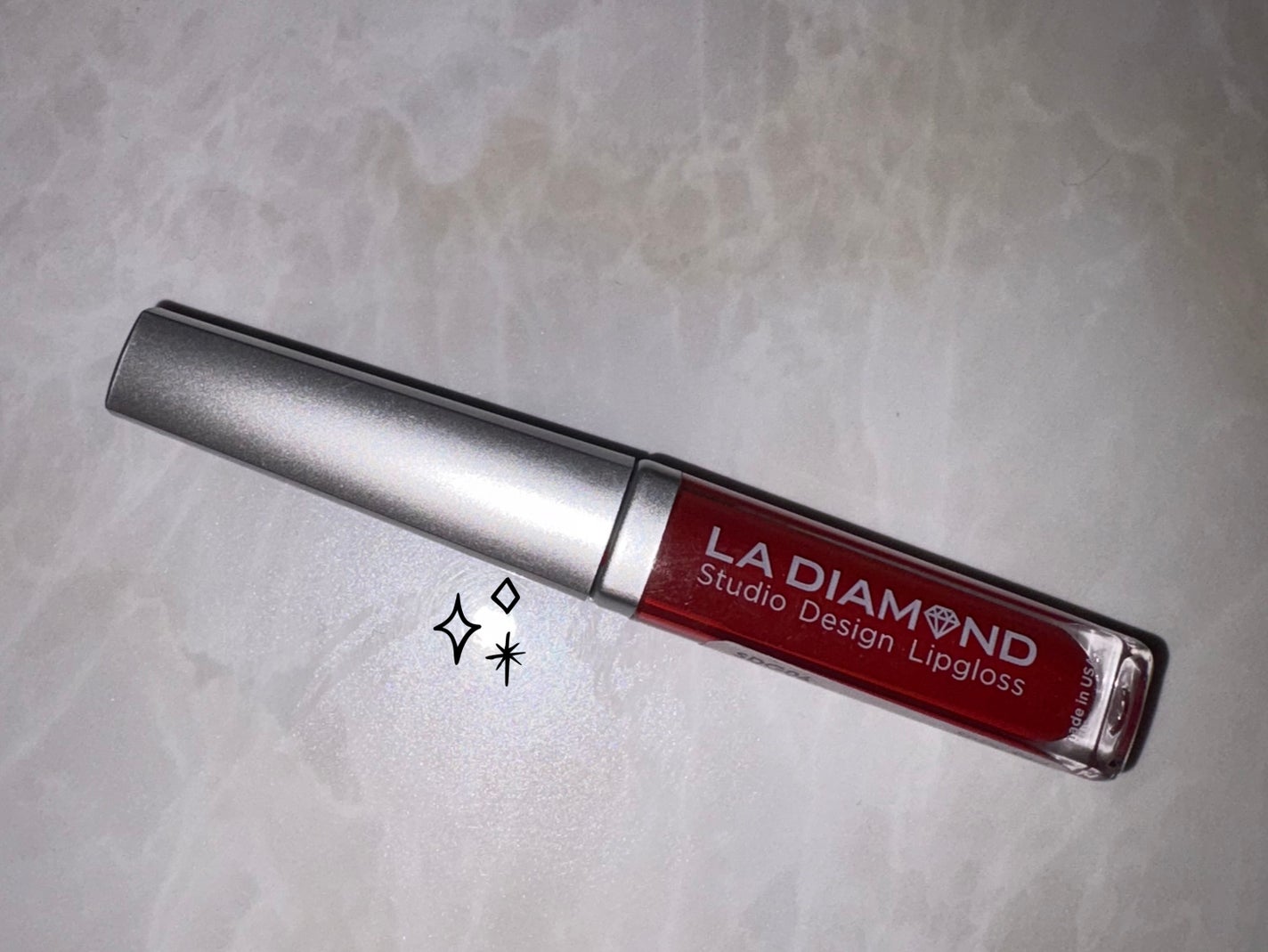 ストゥディオデザインリップグロス/エルエー ダイヤモンド/リップグロスを使ったクチコミ(1枚目)