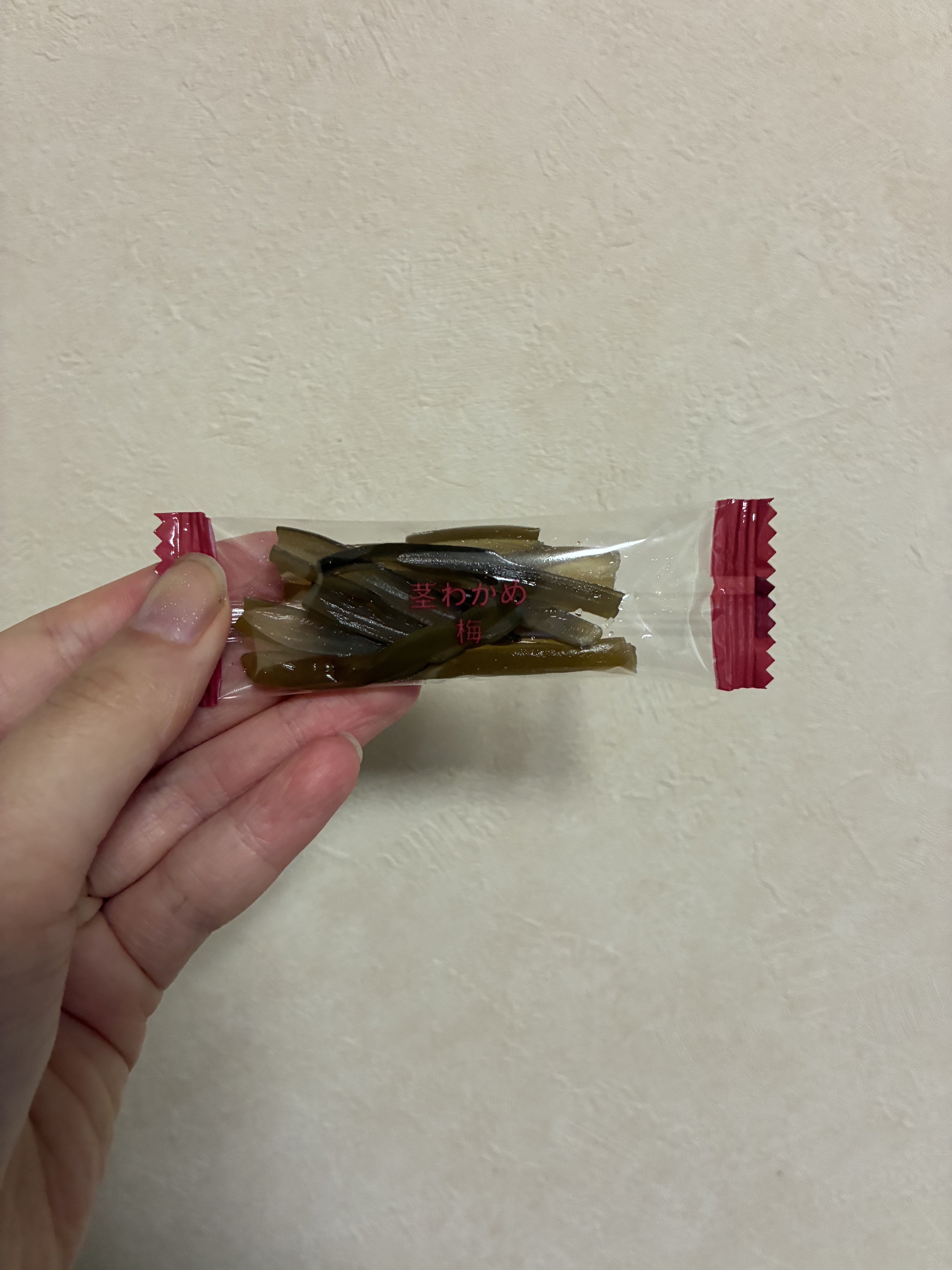 MUJI 無印良品　茎わかめ 梅味/無印良品/その他を使ったクチコミ（2枚目）
