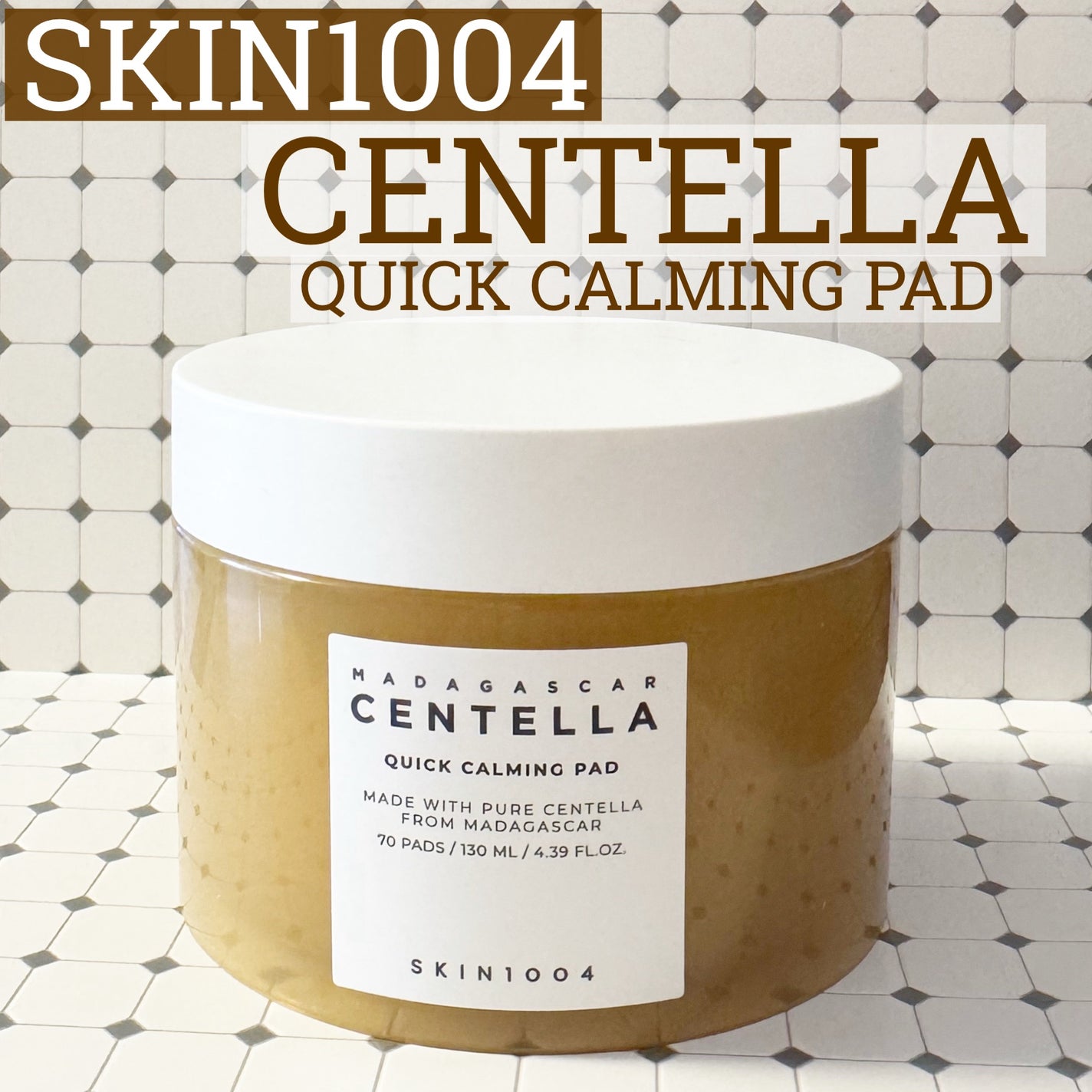 センテラ クイックカーミングパッド/SKIN1004/トナーパッドを使ったクチコミ(1枚目)