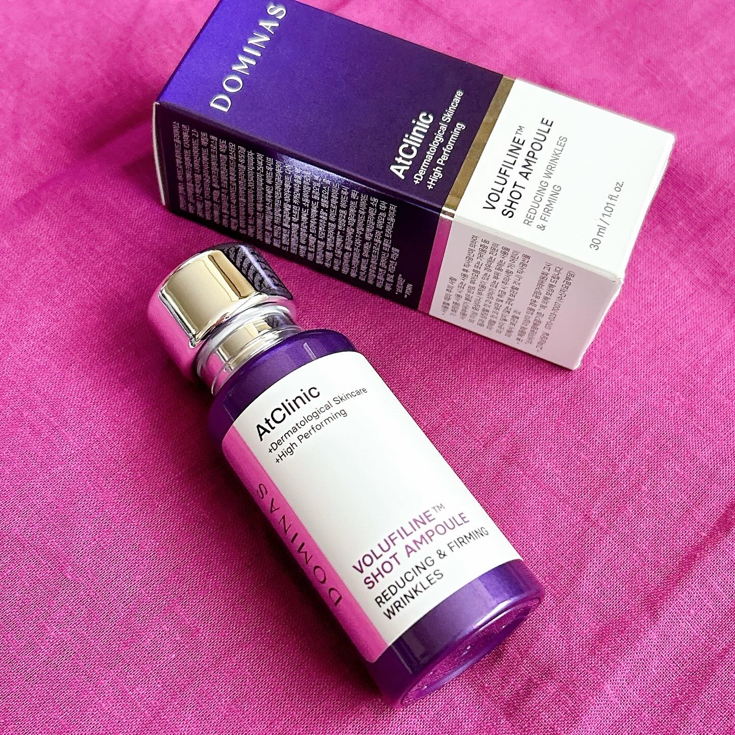 アットクリニックリンクルショットアンプル/DOMINAS/美容液を使ったクチコミ（1枚目）