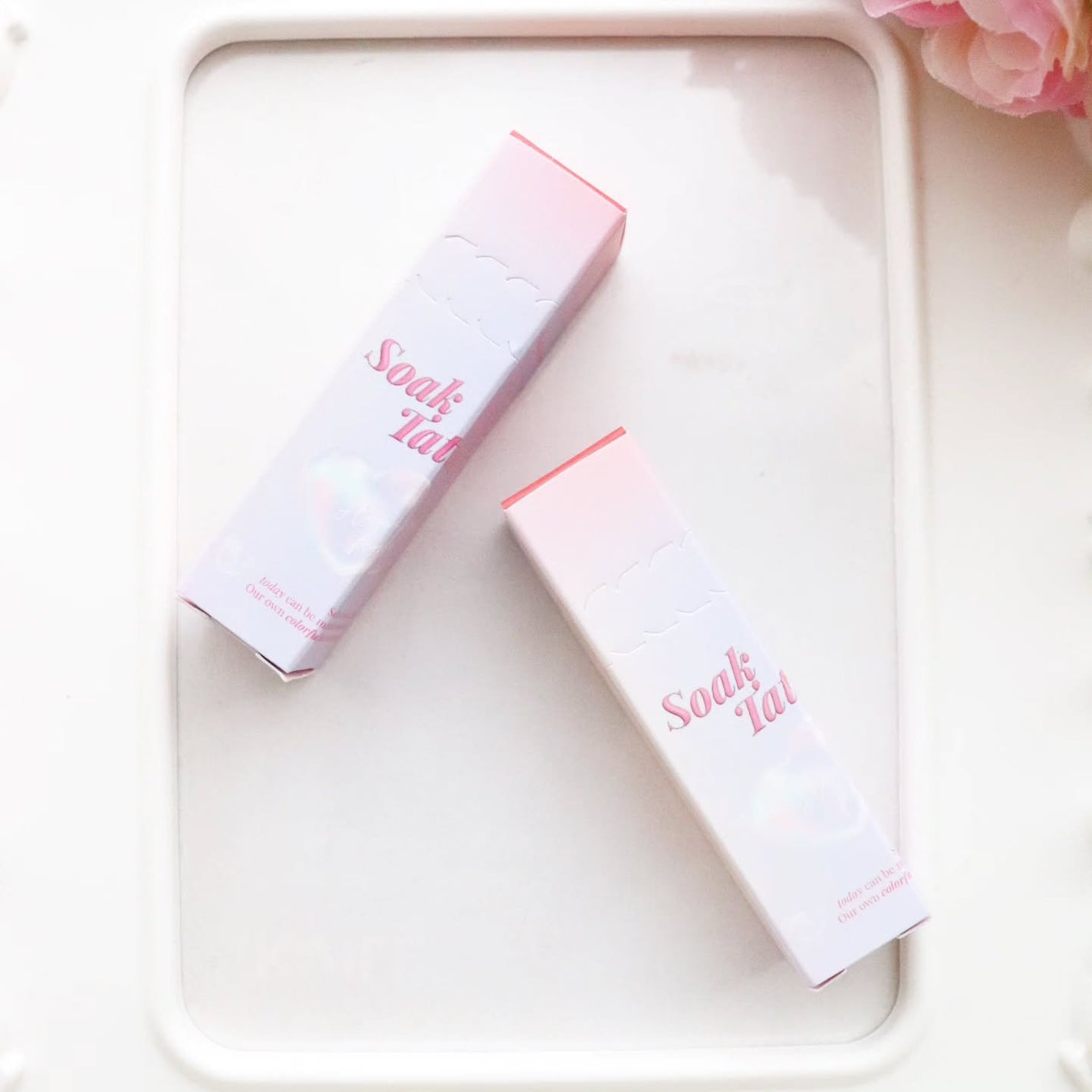 Soak Tattoo Tint/フォレンコス/リップグロスを使ったクチコミ(2枚目)