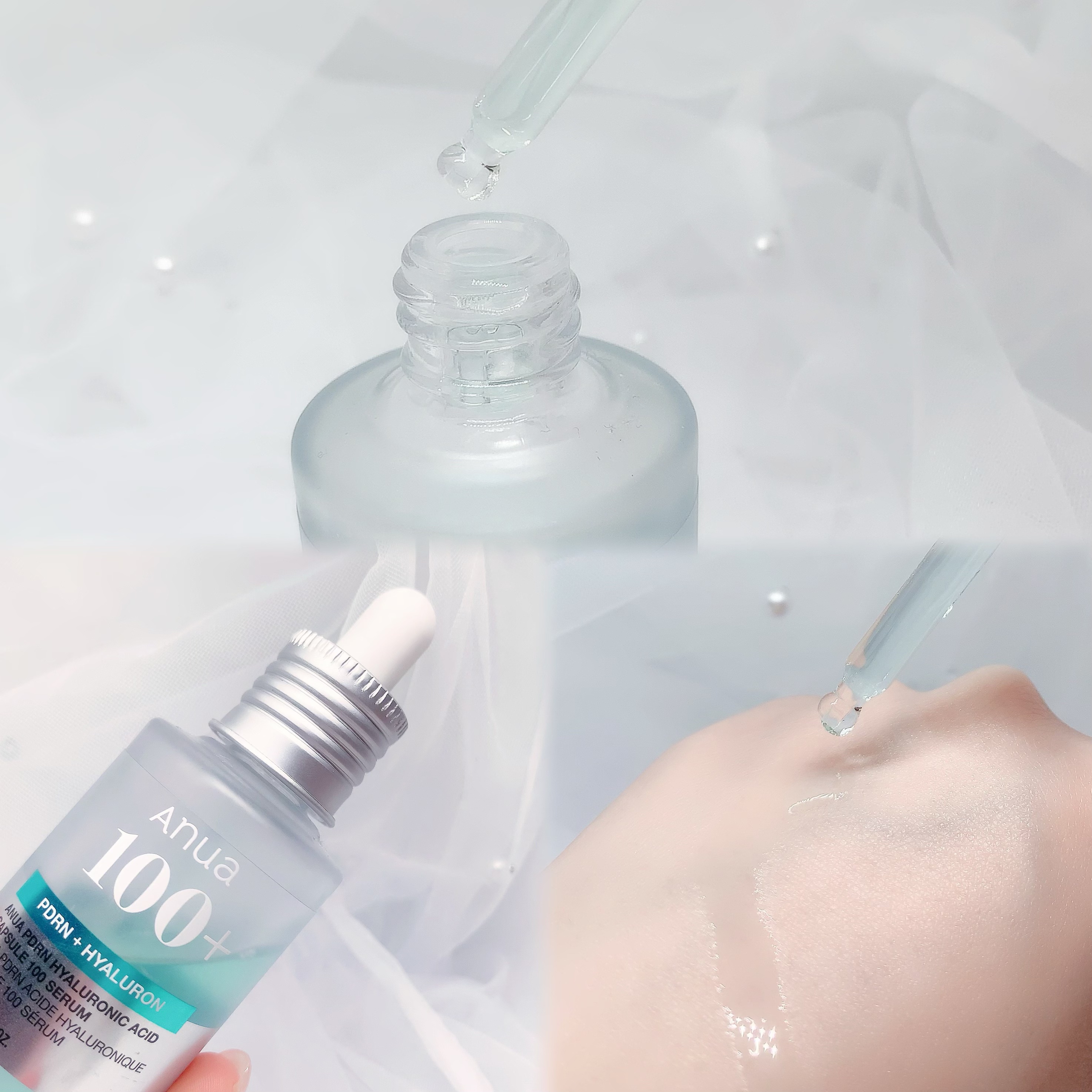 PDRNヒアルロン酸カプセル100セラム/Anua/美容液を使ったクチコミ（2枚目）