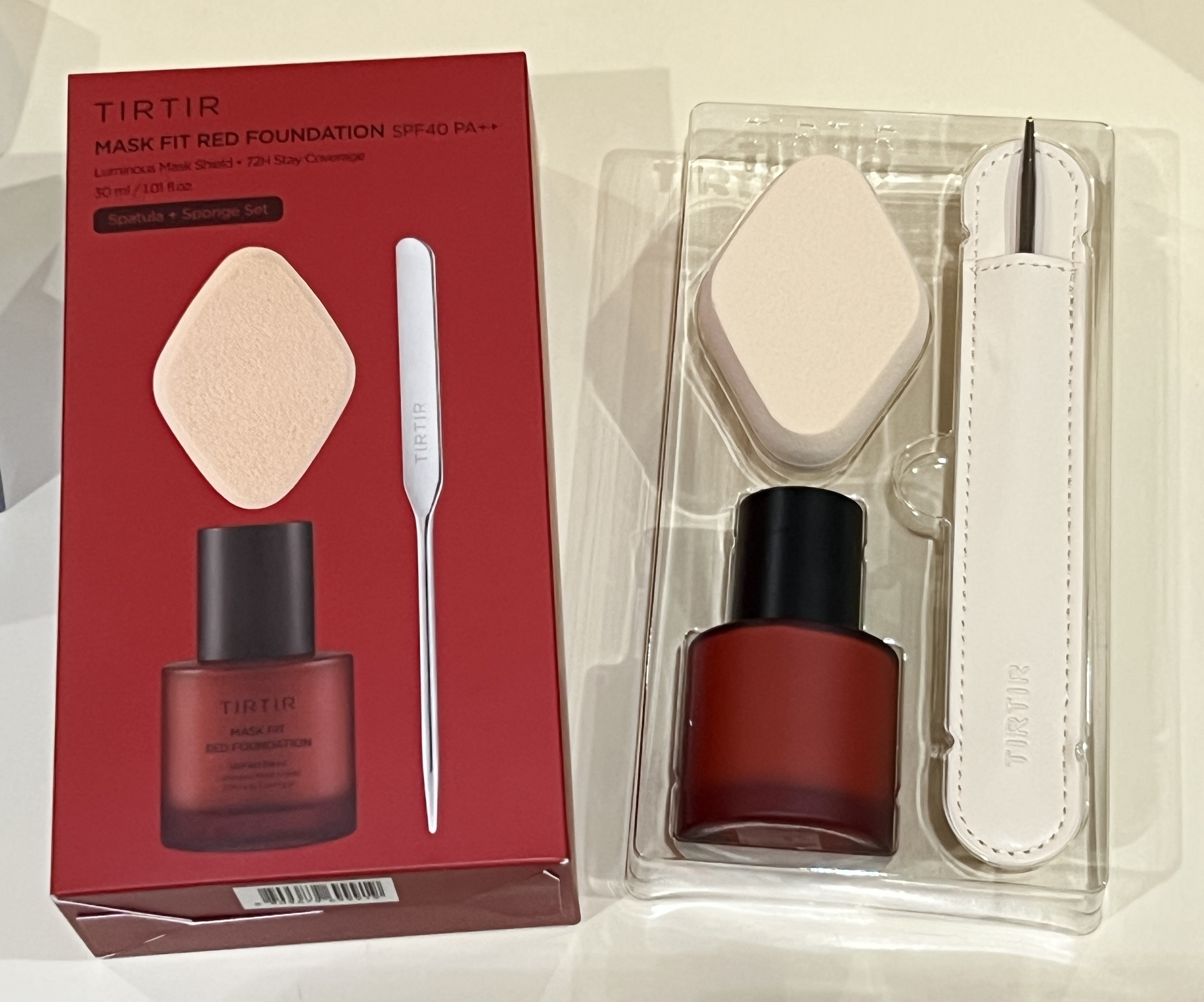 マスクフィットレッドファンデーション/TIRTIR(ティルティル)/リキッドファンデーションを使ったクチコミ（1枚目）
