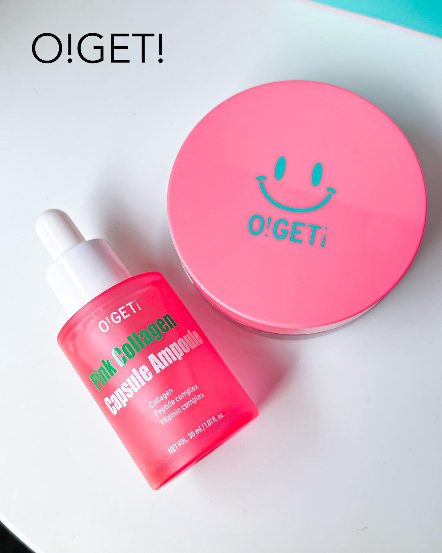 ピンクコラーゲン カプセルアンプル/O!GET!/美容液を使ったクチコミ(8枚目)
