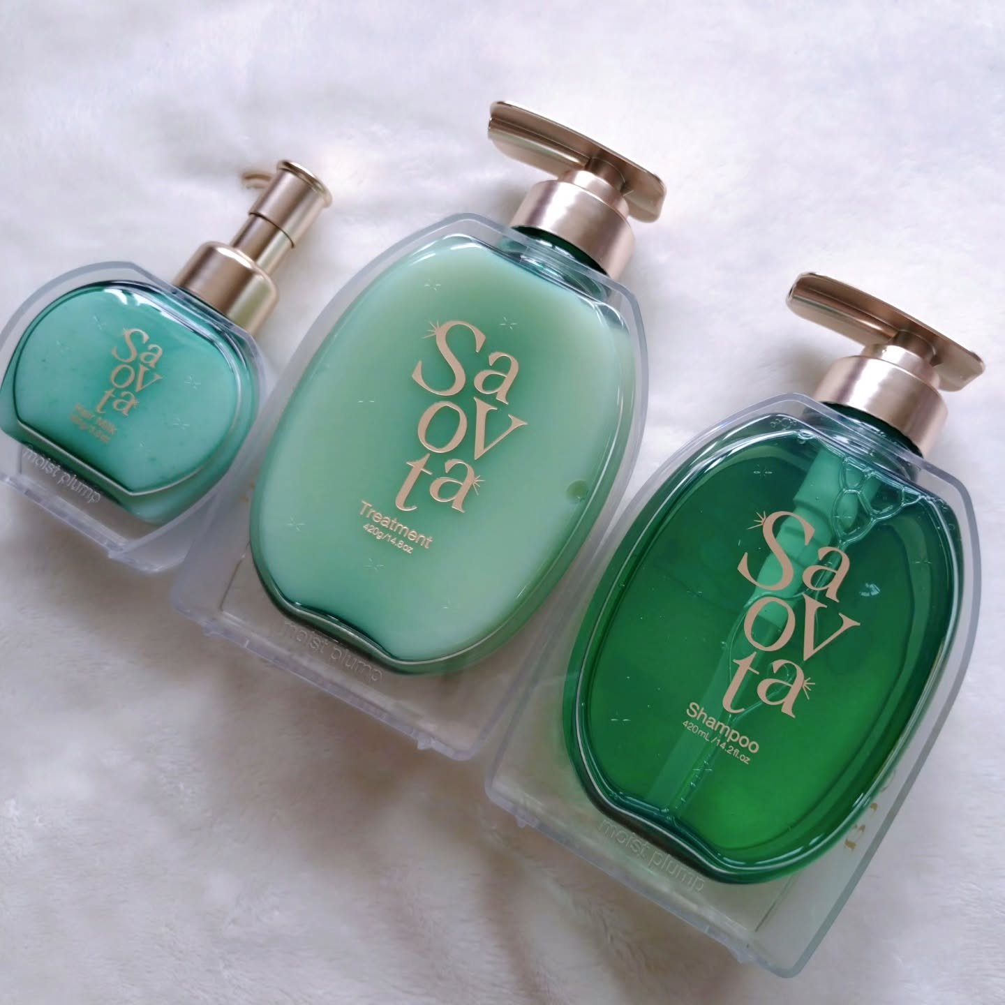 サボンドサボタ　モイストプランプシャンプー/ヘアトリートメント/Savon du Savota/シャンプー・コンディショナーを使ったクチコミ（1枚目）