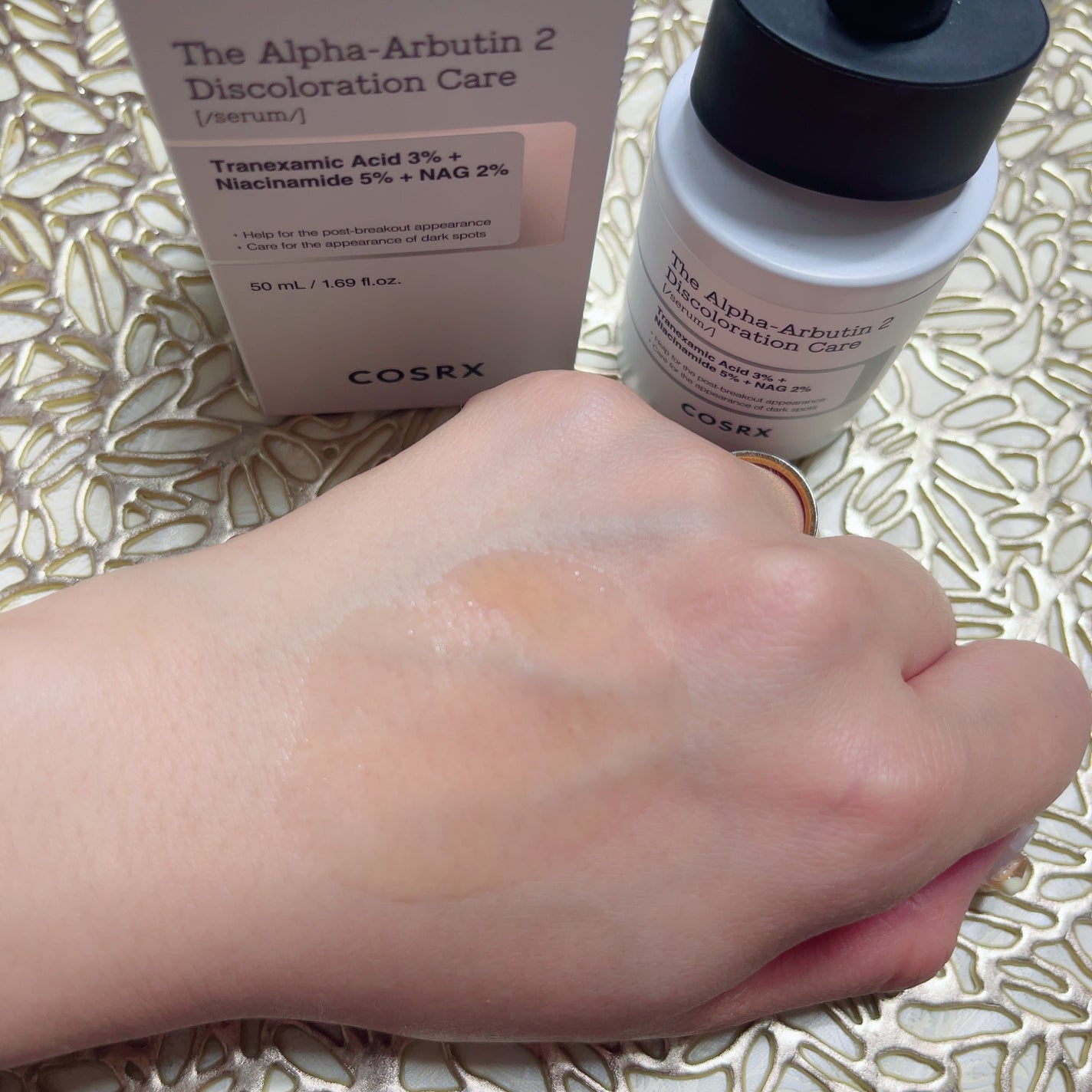 RXザ・アルファアルブチン2 ニキビ跡ケアセラム/COSRX/美容液を使ったクチコミ(4枚目)