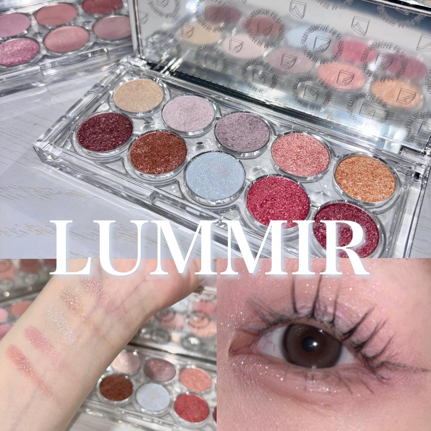 ライトオンアイズシャドウパレット/ルミル/アイシャドウパレットを使ったクチコミ（1枚目）