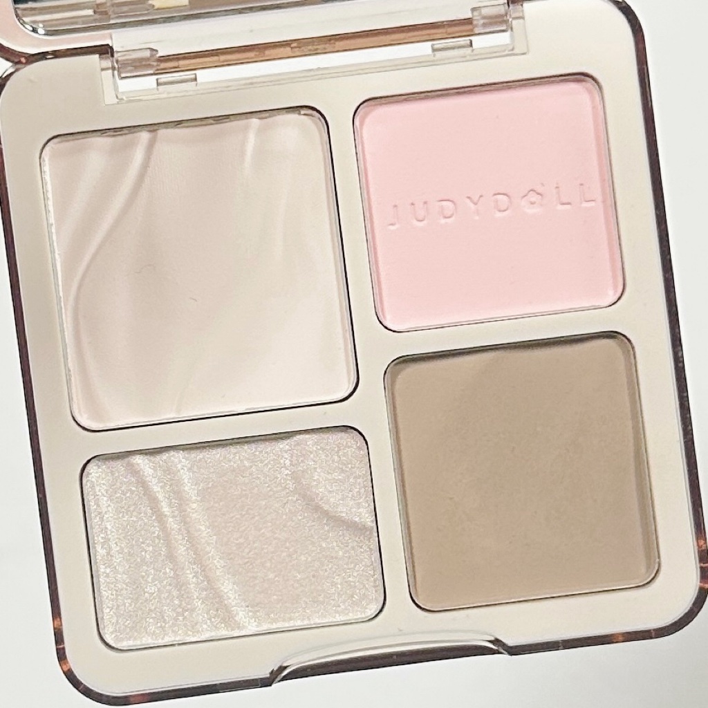 JUDYDOLL メリハリマスターパレット/JUDYDOLL/パウダーハイライトを使ったクチコミ（3枚目）