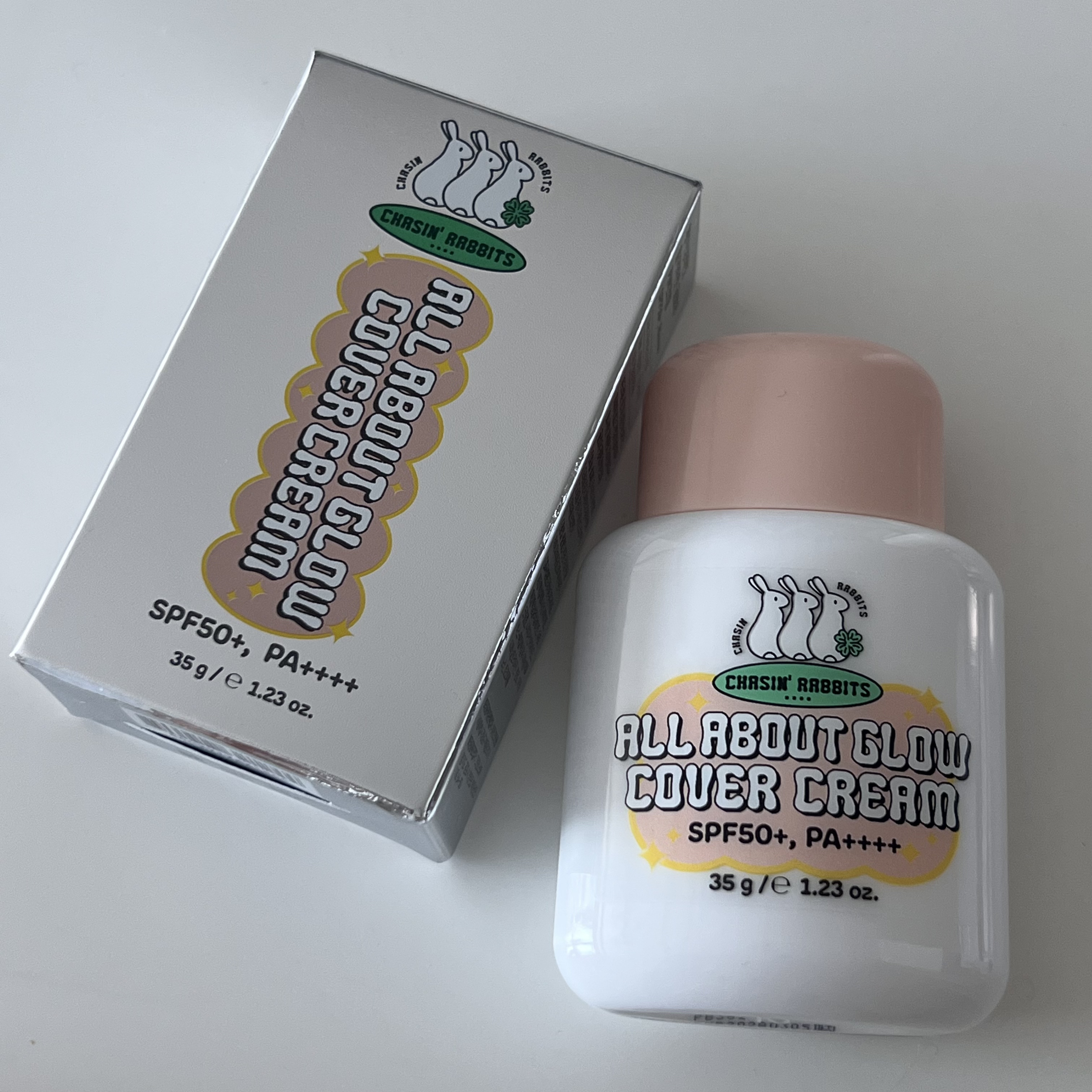 オールアバウトグロウカバークリーム/CHASIN'RABBITS/日焼け止めクリームを使ったクチコミ（2枚目）