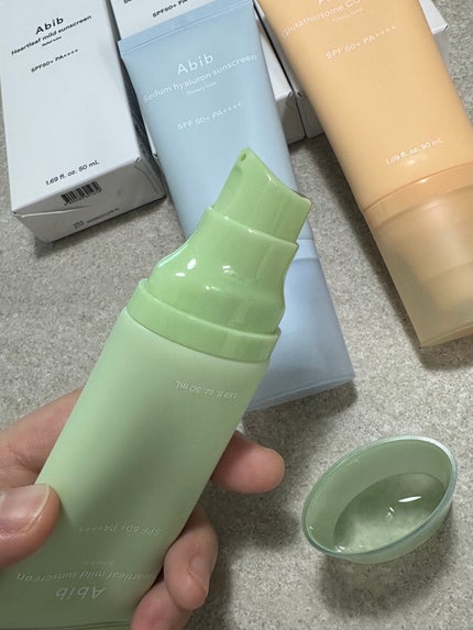 グルタチオンソームCCサンクリームトーニングチューブ/Abib /CCクリームを使ったクチコミ(2枚目)