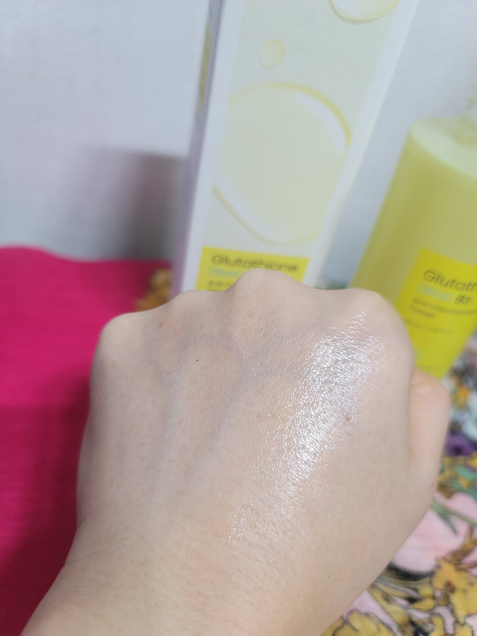 グルタチオンショットB3クリアトーントナー/It's skin/化粧水を使ったクチコミ（3枚目）