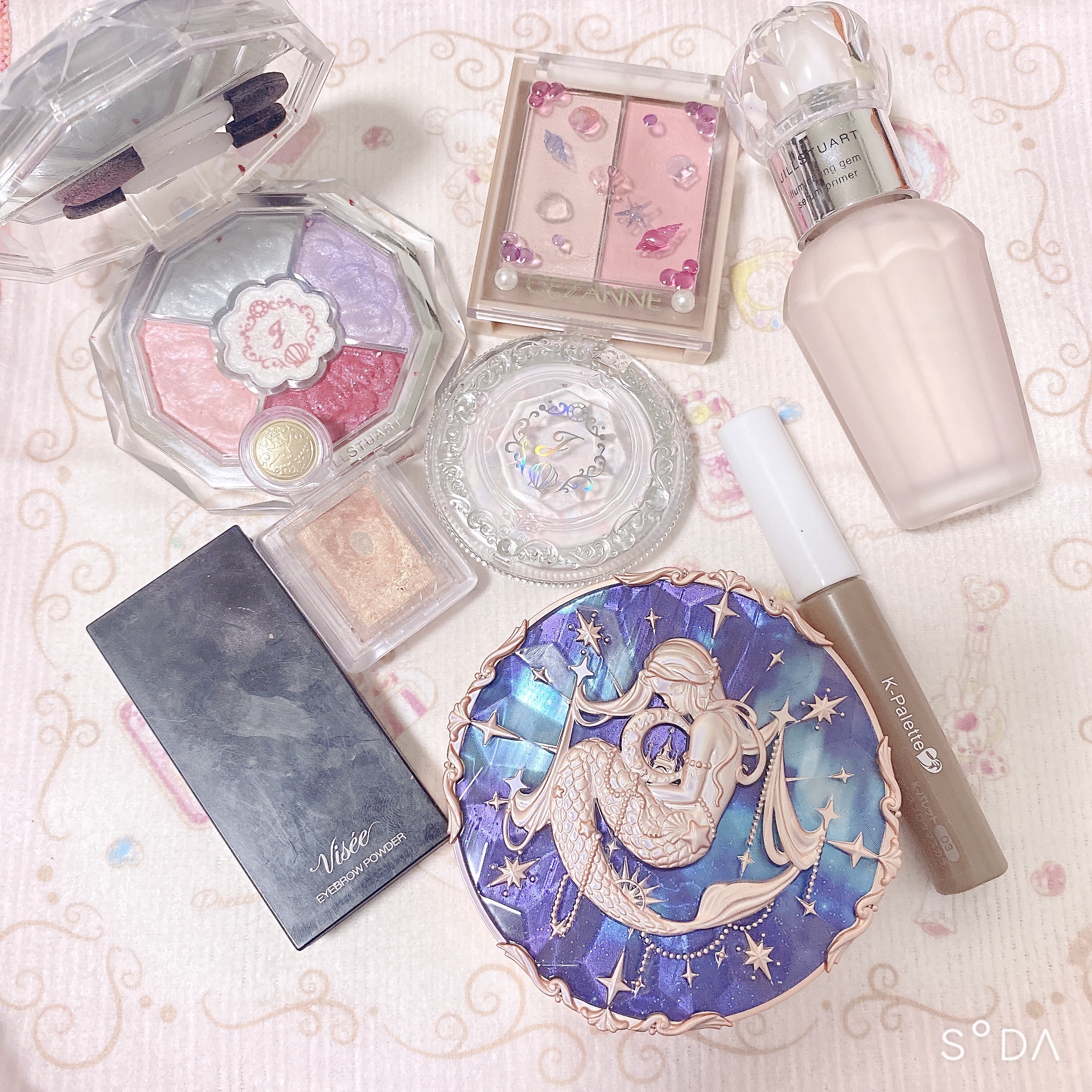 月光人魚シリーズセッティングパウダー/FlowerKnows/プレストパウダーを使ったクチコミ（1枚目）