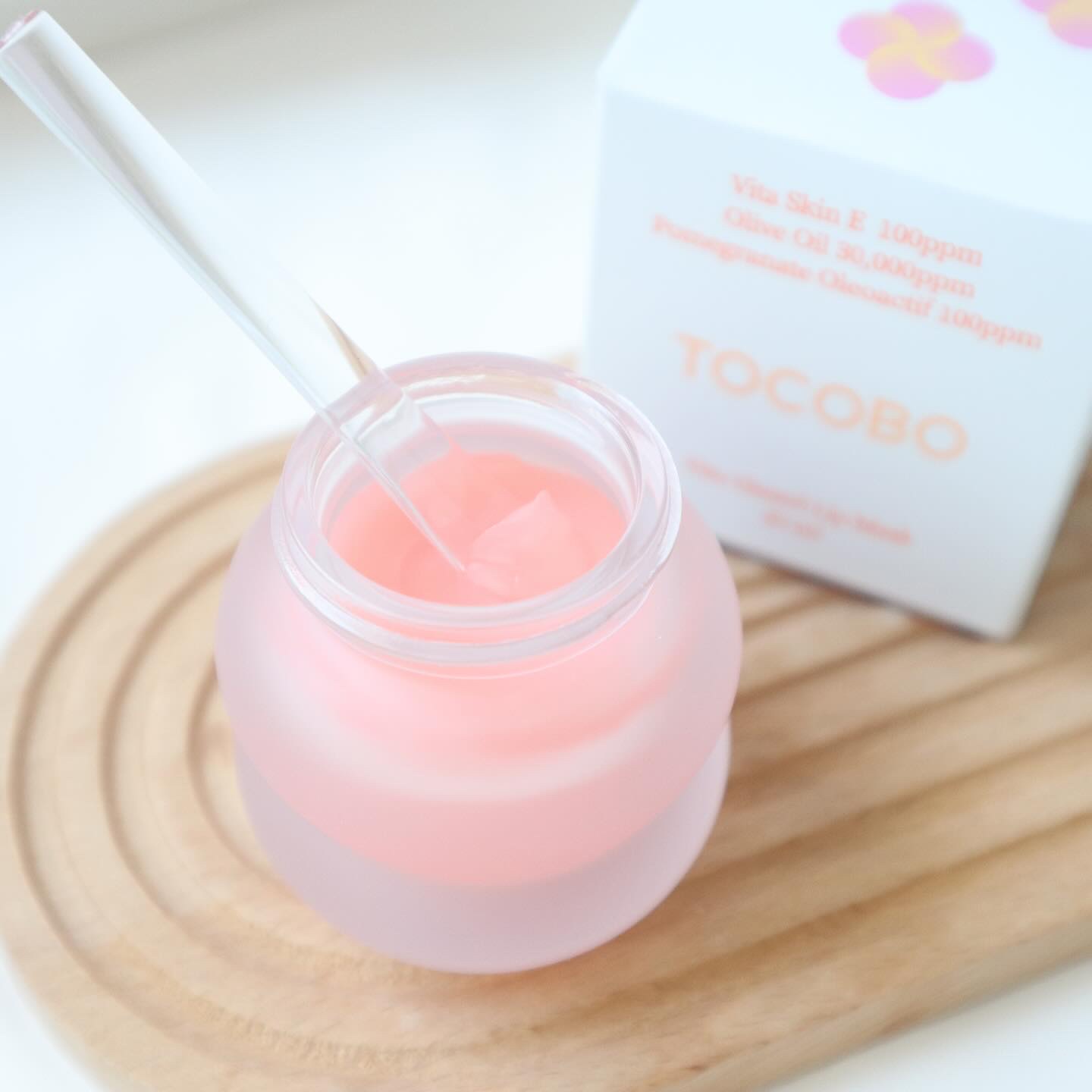 ビタグレーズドリップマスク/TOCOBO/リップマスクを使ったクチコミ（3枚目）