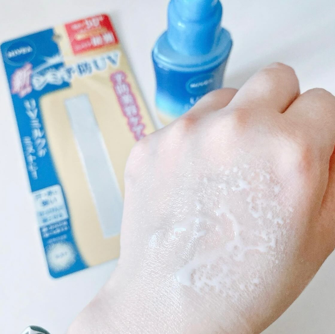 ニベアUV ディーププロテクト＆ケア ミルクミスト/ニベア/日焼け止めミスト・スプレーを使ったクチコミ（3枚目）