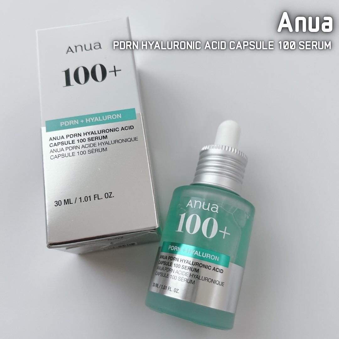 PDRNヒアルロン酸カプセル100セラム/Anua/美容液を使ったクチコミ（2枚目）