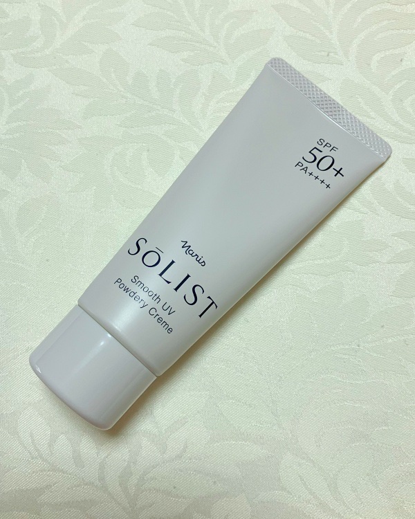 ソリスト スムースUV パウダリークリーム/ナリス化粧品/日焼け止めクリームを使ったクチコミ（3枚目）