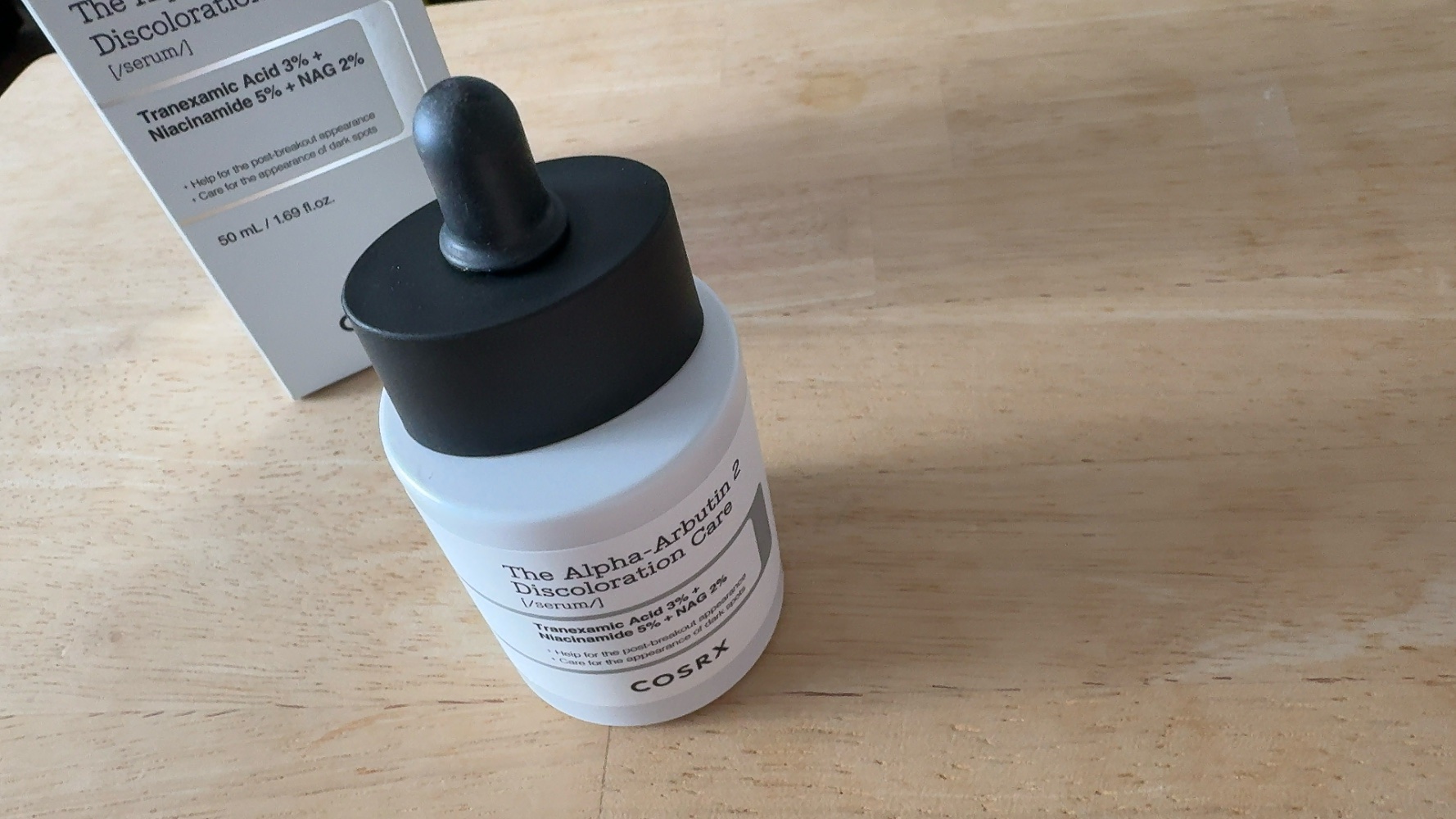 RXザ・アルファアルブチン2 ニキビ跡ケアセラム/COSRX/美容液を使ったクチコミ（1枚目）