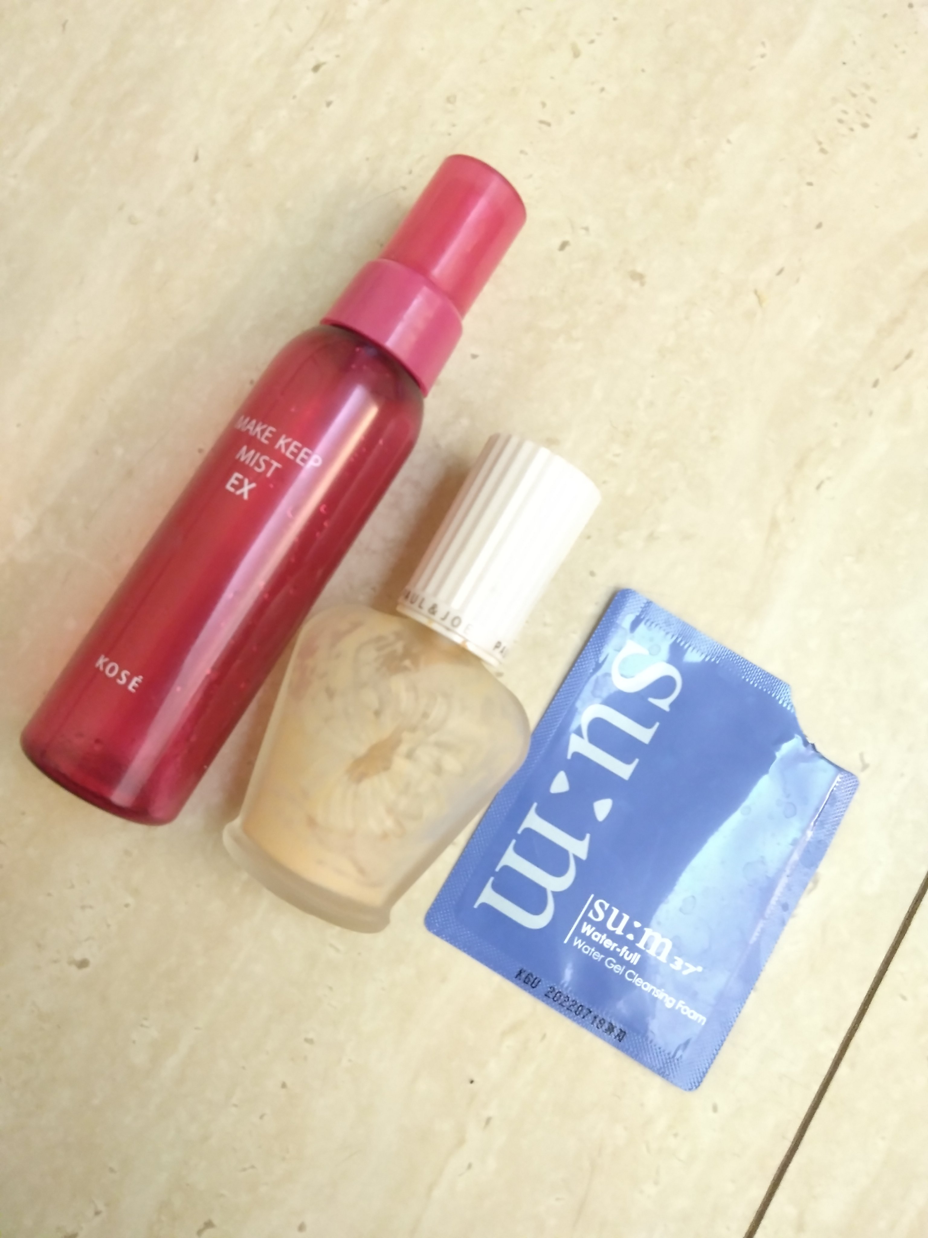 ウォーターフルウォータージェルクレンジングフォーム/su:m37°/クレンジングジェルを使ったクチコミ（1枚目）