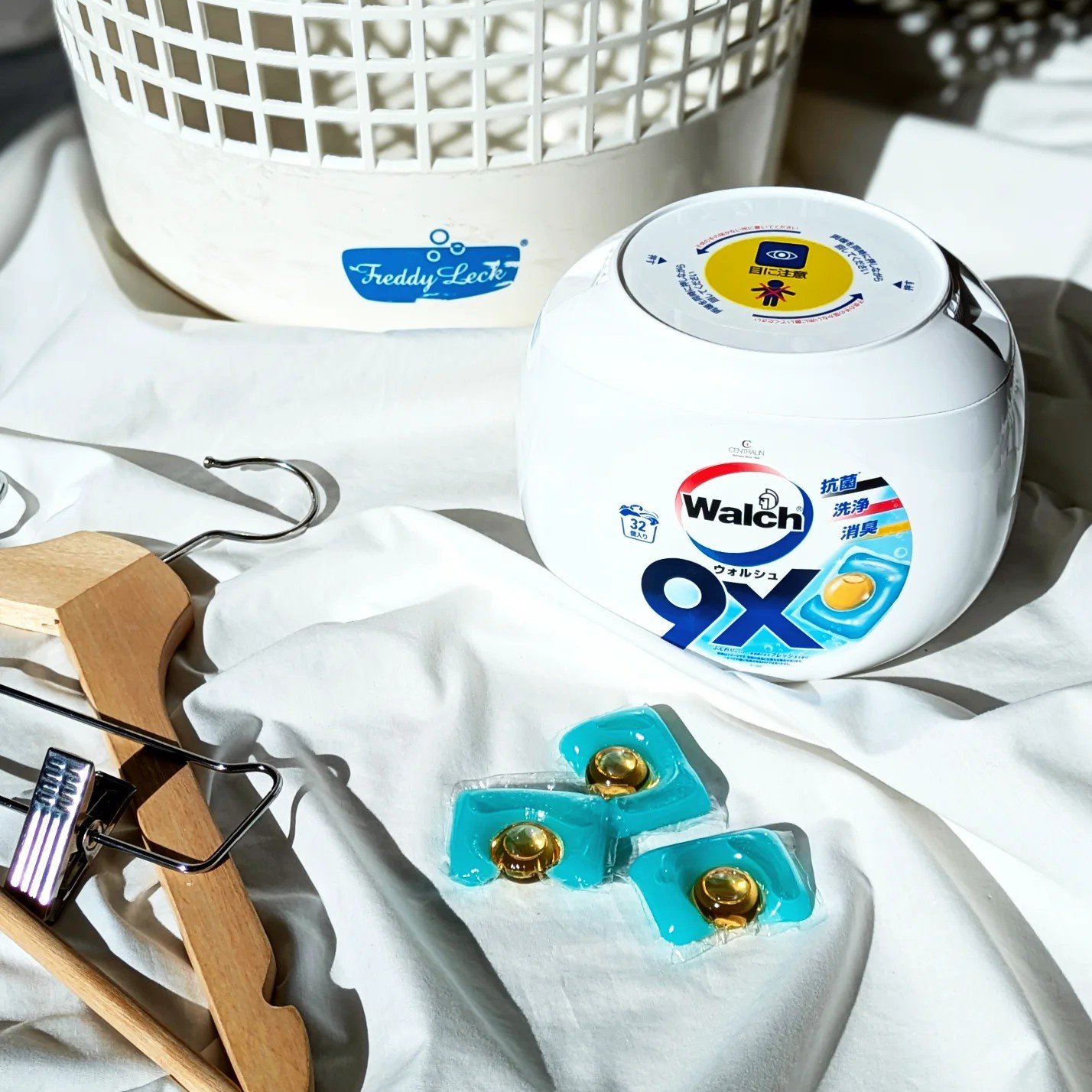 ウォルシュ ウォルシュのクチコミ「.
3in1のジェルマジックボール
洗濯洗剤！
.
▶Walch（ウォルシュ）
.
.
を、
.....」（1枚目）