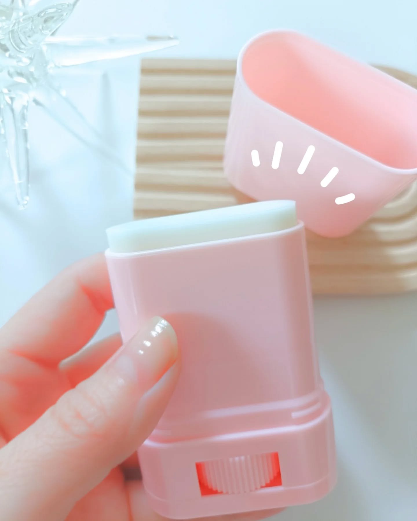 クリアUVスティック 通常版/Mother&Daughter/日焼け止めスティックを使ったクチコミ（2枚目）