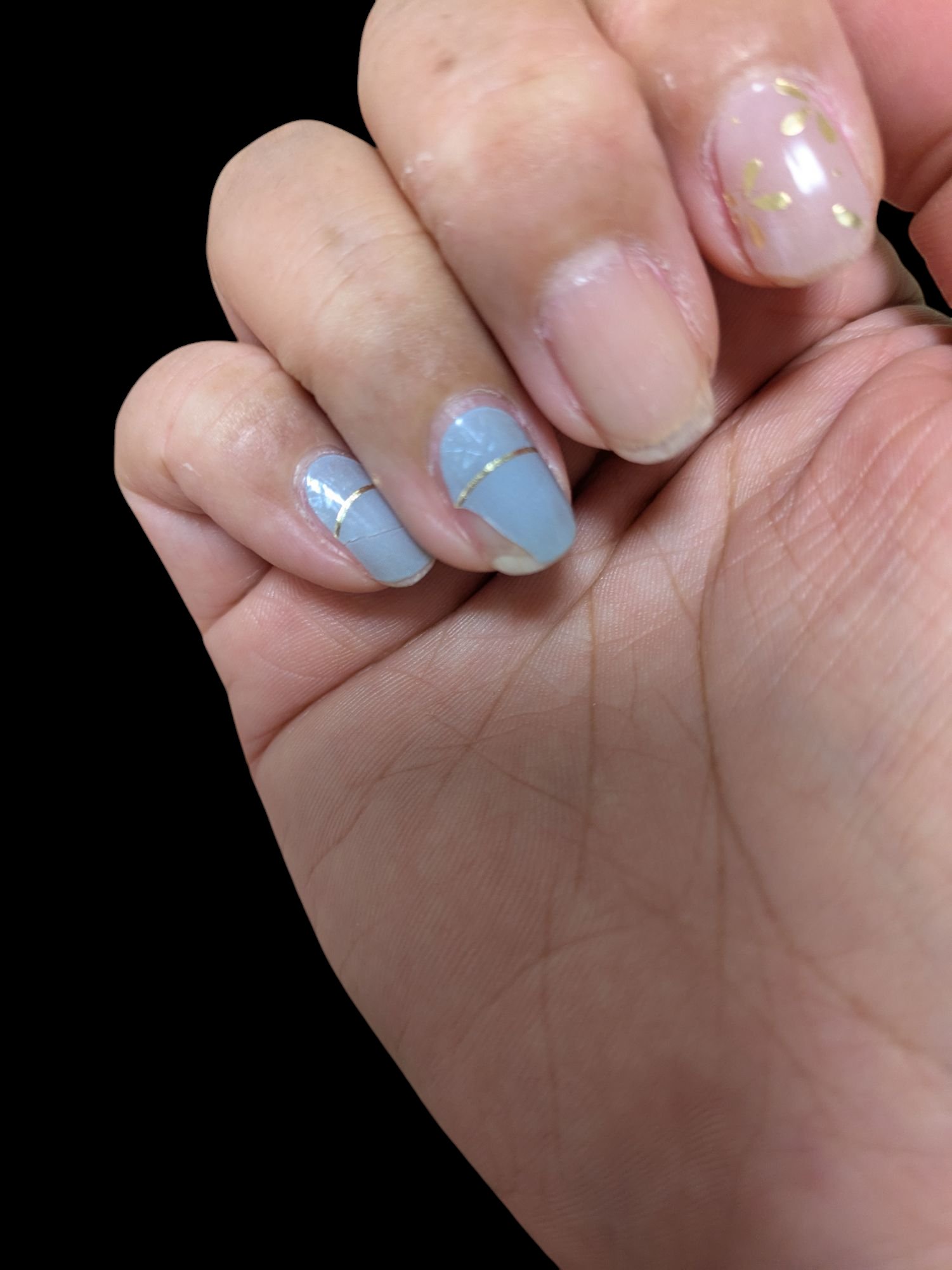 プレスオンジェル/KISS NEW YORK/ネイルシールを使ったクチコミ（2枚目）