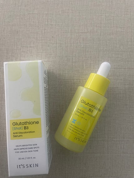 グルタチオンショットB3シミ跡セラム/It's skin/美容液を使ったクチコミ(2枚目)