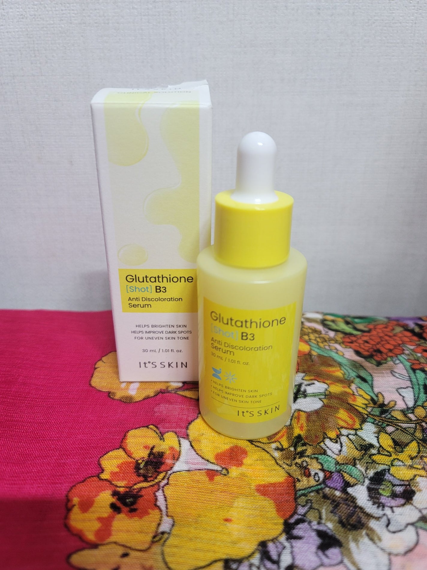 グルタチオンショットB3シミ跡セラム/It's skin/美容液を使ったクチコミ(1枚目)