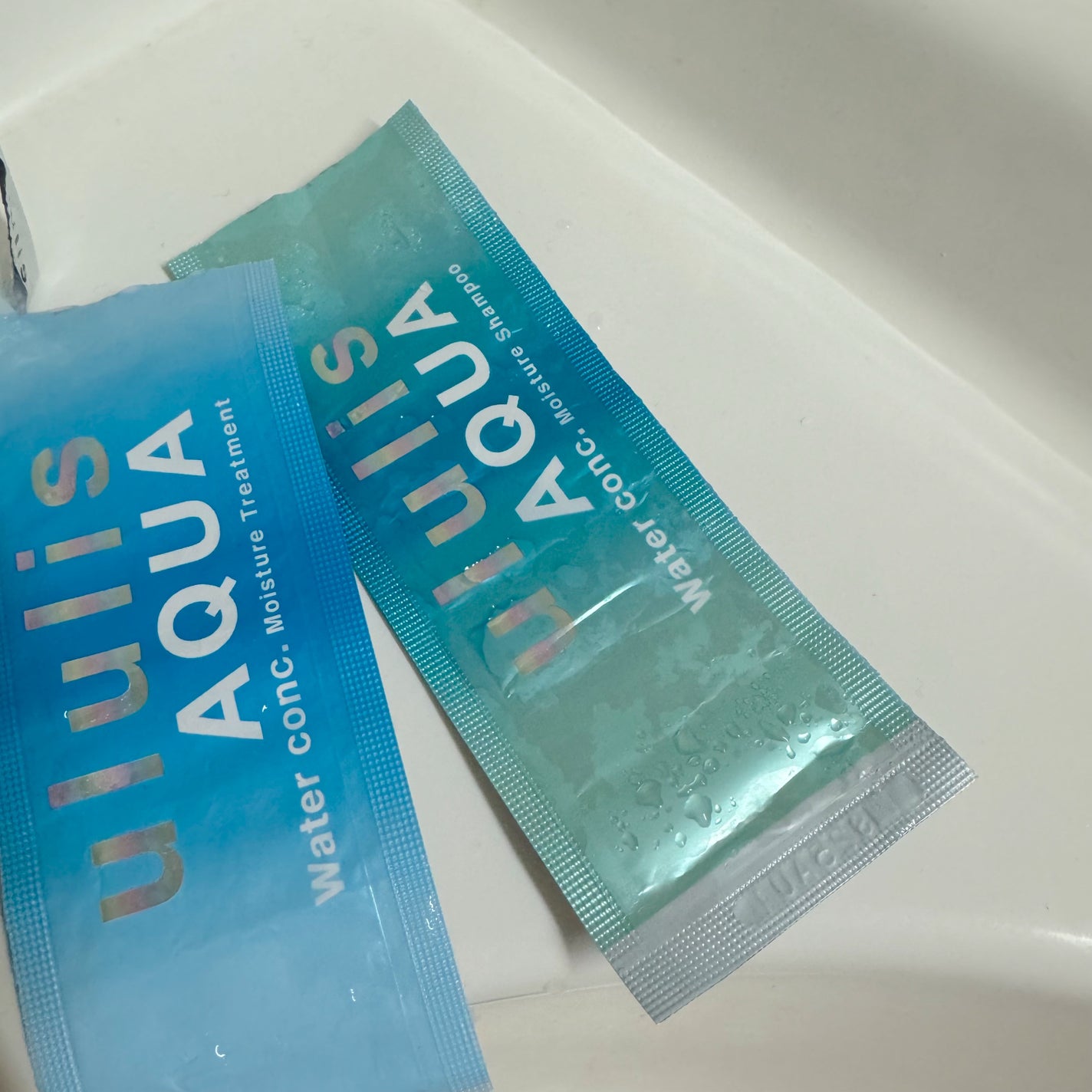 ウルリス アクア ウォーターコンク モイスチャー シャンプー / ヘアトリートメント/ululis/市販シャンプーを使ったクチコミ(1枚目)