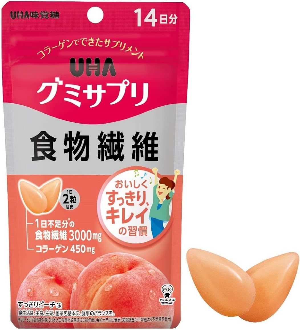 UHA味覚糖 UHA味覚糖 グミサプリ 食物繊維